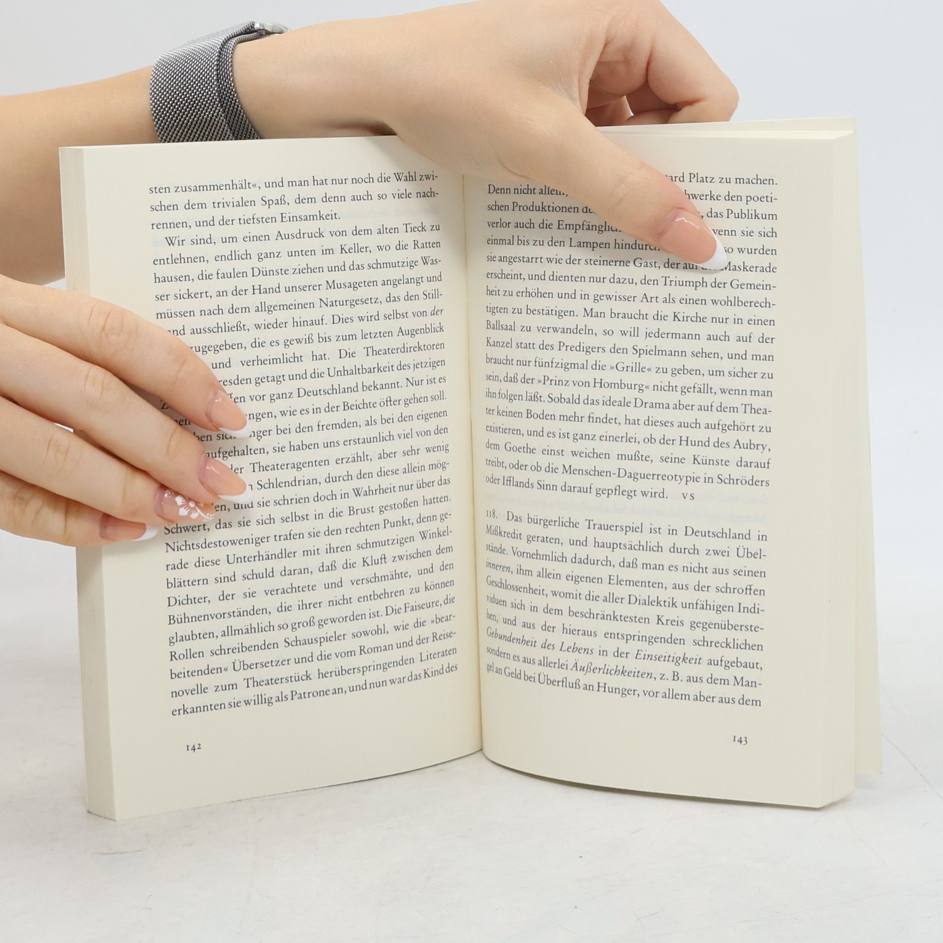 Christian Friedrich Hebbel Ergründe die Welt, und nicht die Bücher