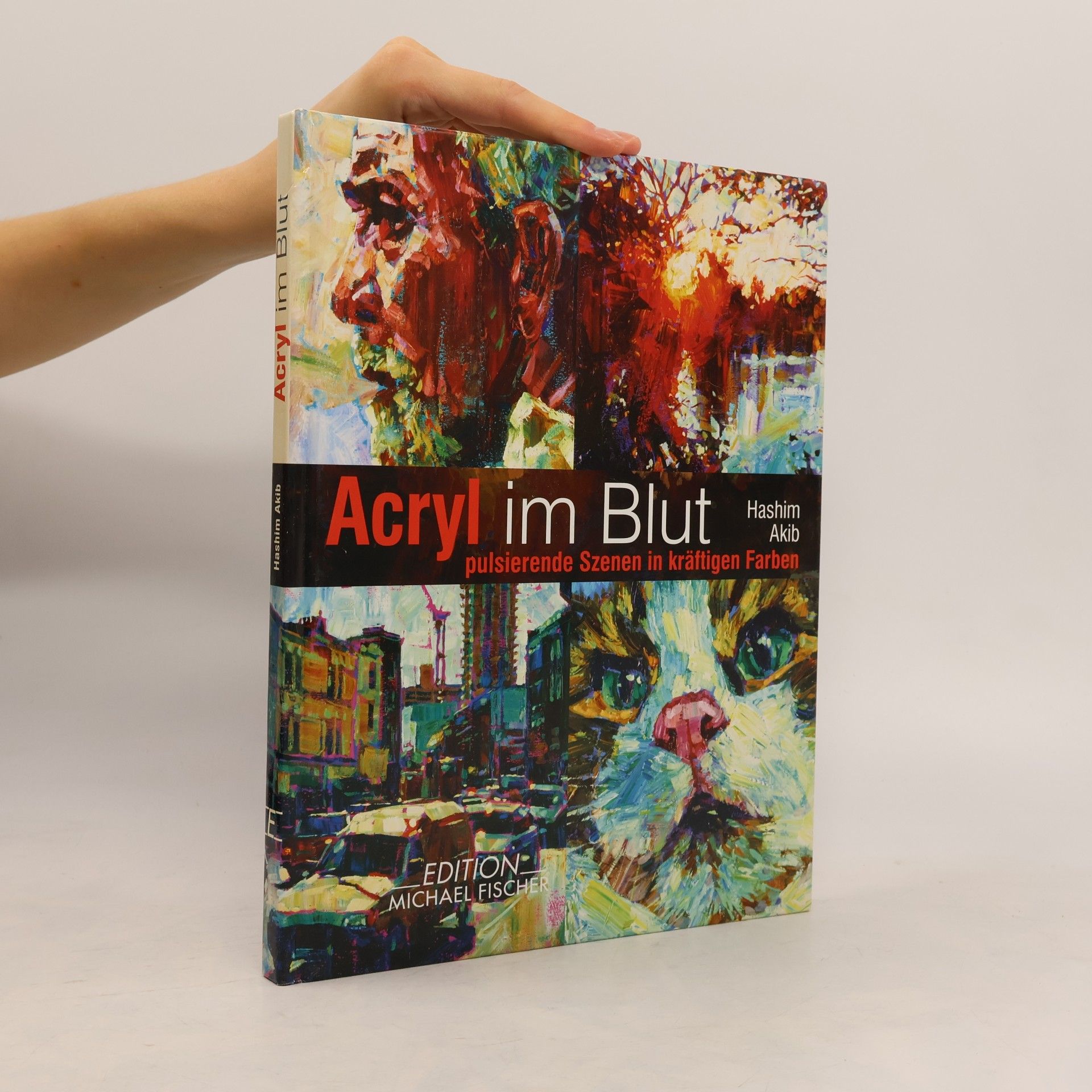 Hashim Akib Acryl im Blut