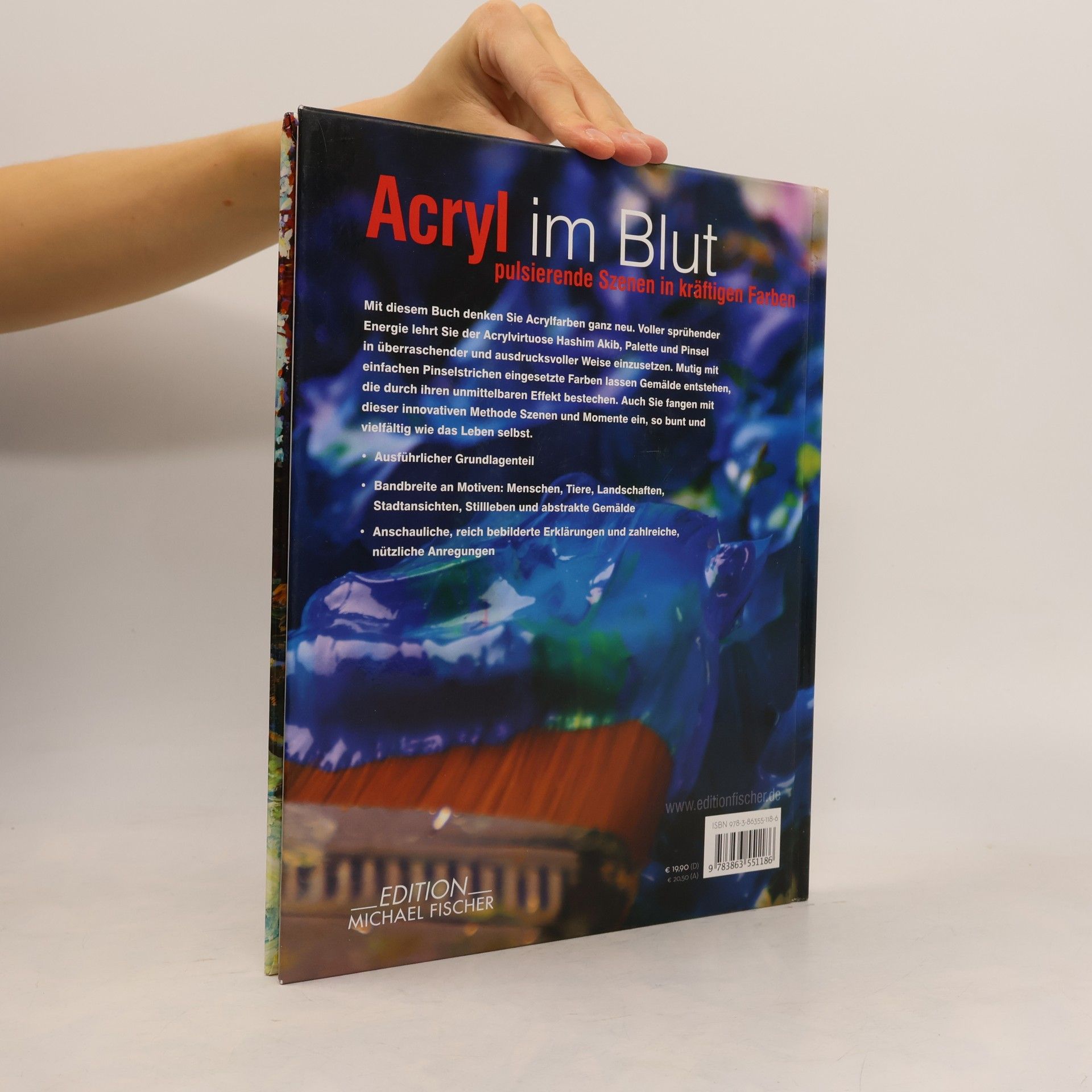 Hashim Akib Acryl im Blut