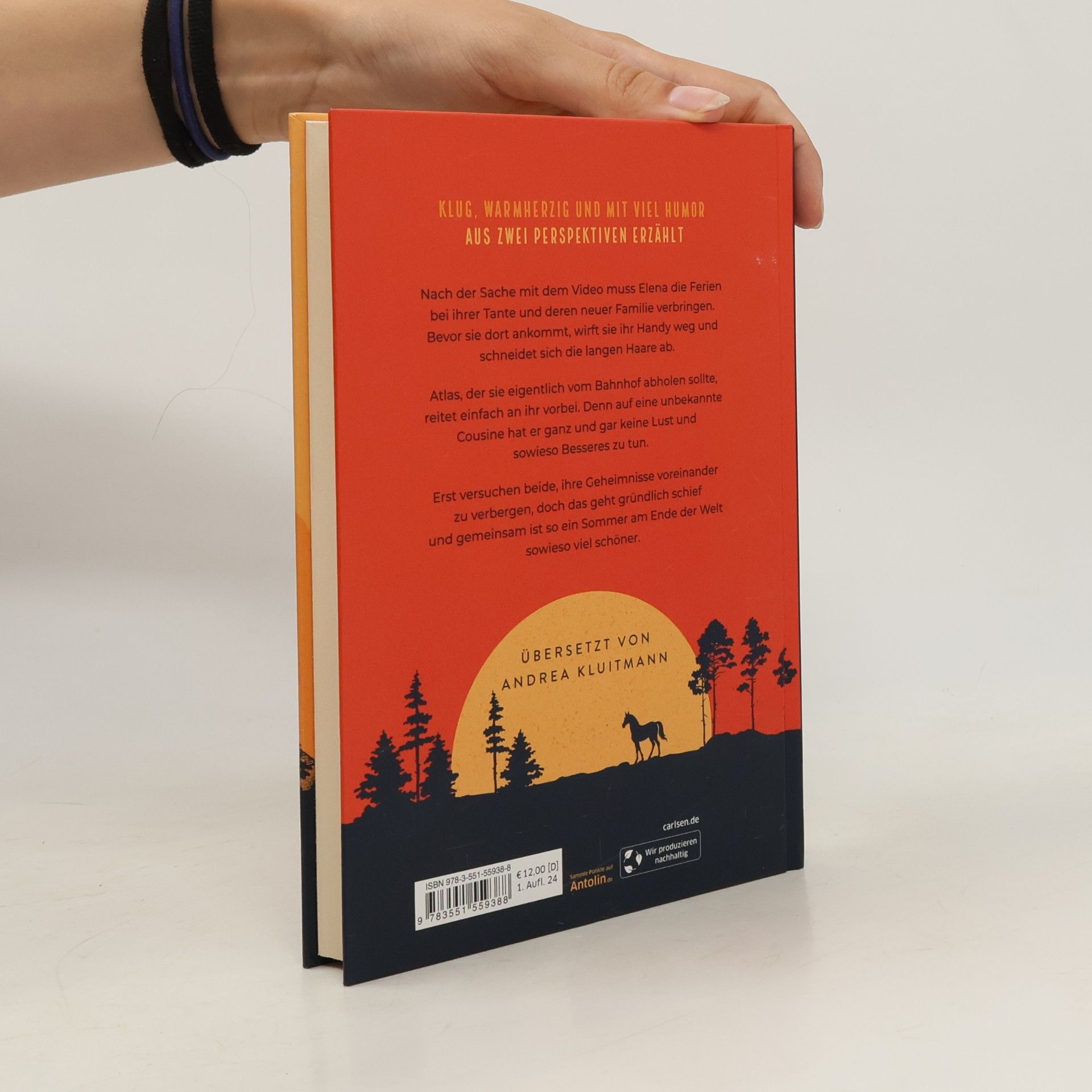 Anna Woltz Atlas, Elena und das Ende der Welt