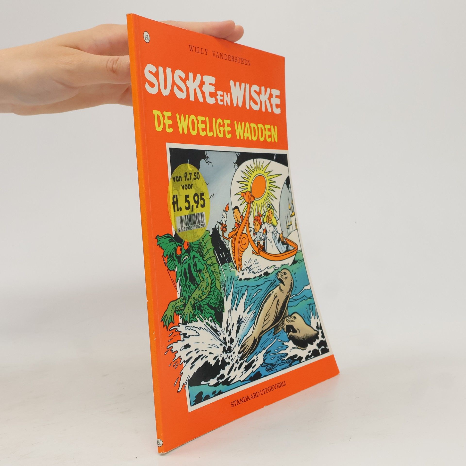 Willy Vandersteen Suske en Wiske - 190: De woelige wadden