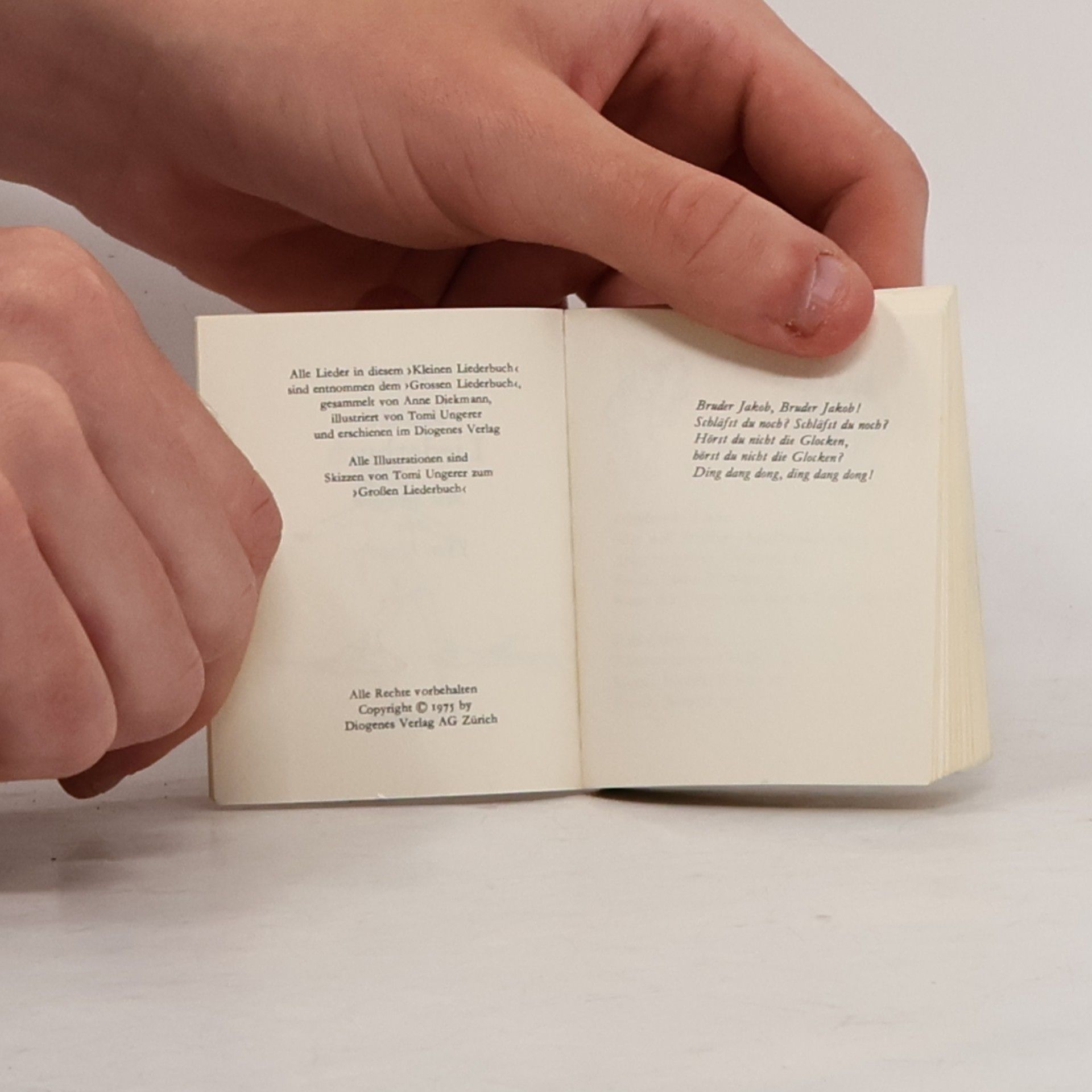 Tomi Ungerer Das kleine Liederbuch