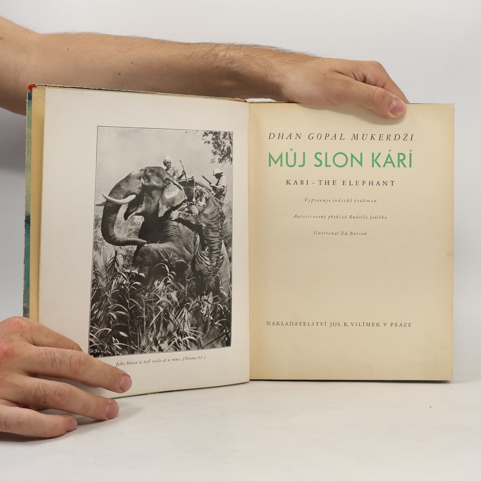 D. G. Mukerdži Můj slon Kárí