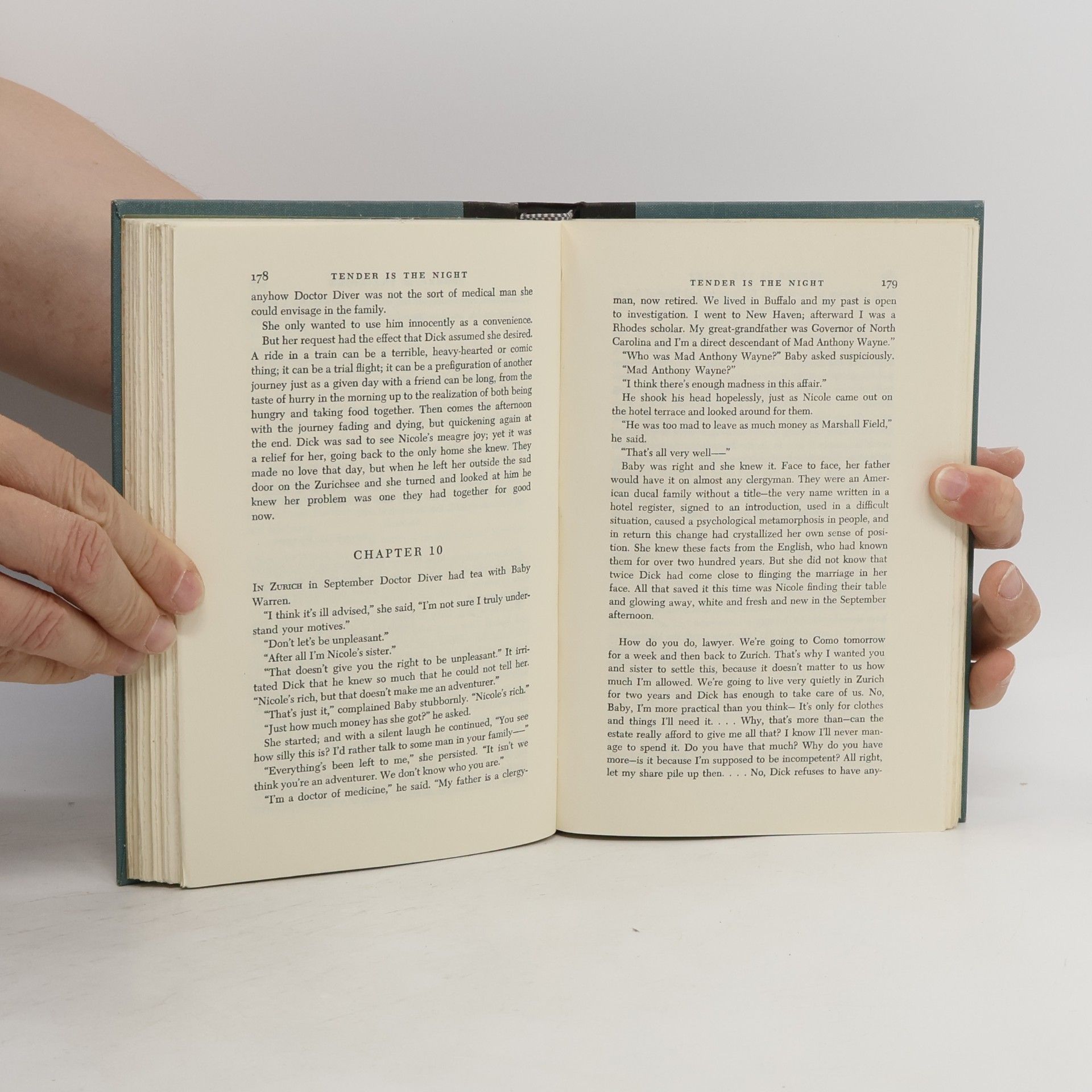 Francis Scott Fitzgerald Tender Is the Night