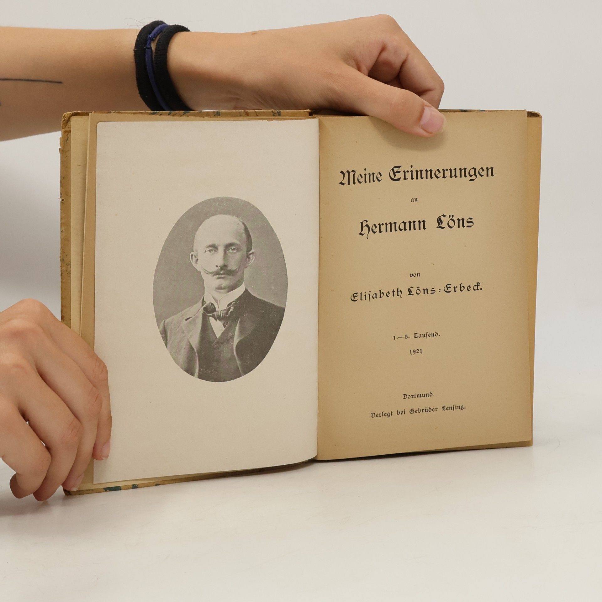 Elisabeth Löns-Erbeck Meine Erinnerungen an Hermann Löns