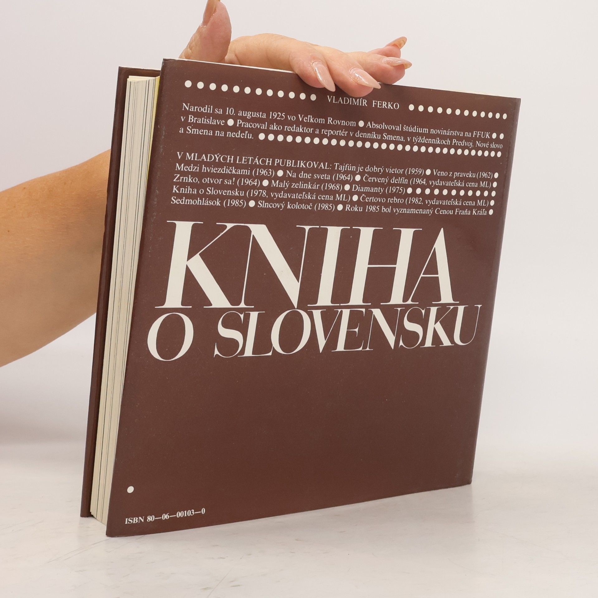 Vladimír Ferko Kniha o Slovensku