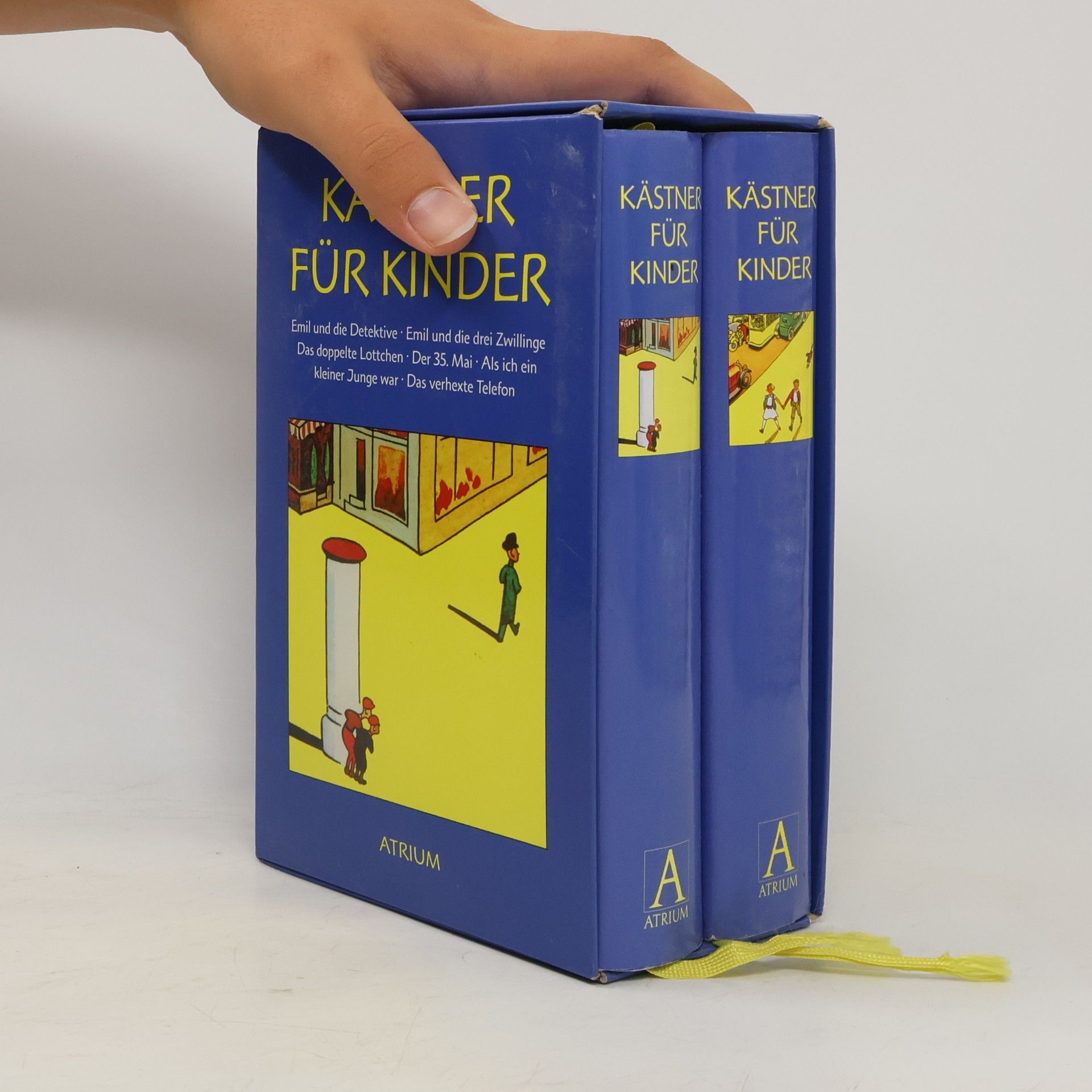 Kästner für Kinder. Jubiläumsausgabe. 12 Bände in 2 Büchern