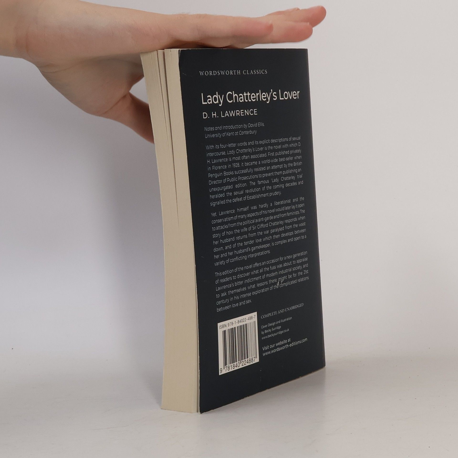 D. H. Lawrence Lady Chatterley's lover