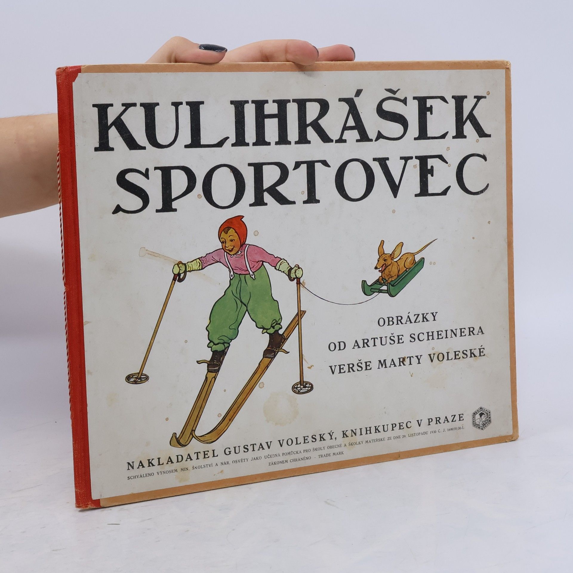 Artuš Scheiner Kulihrášek sportovec