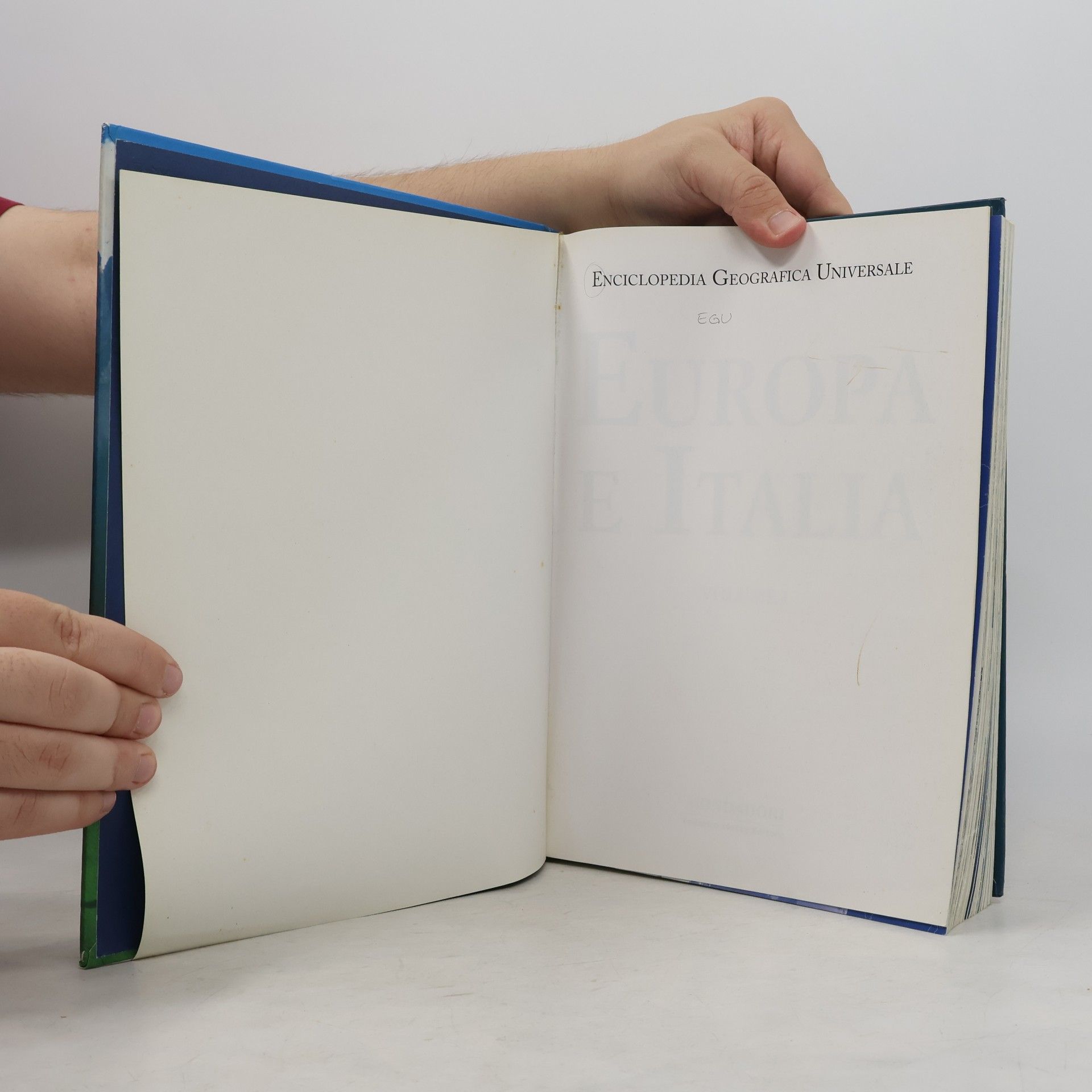 Autores varios Enciclopedia Geografica Universale 1. Europa e Italia