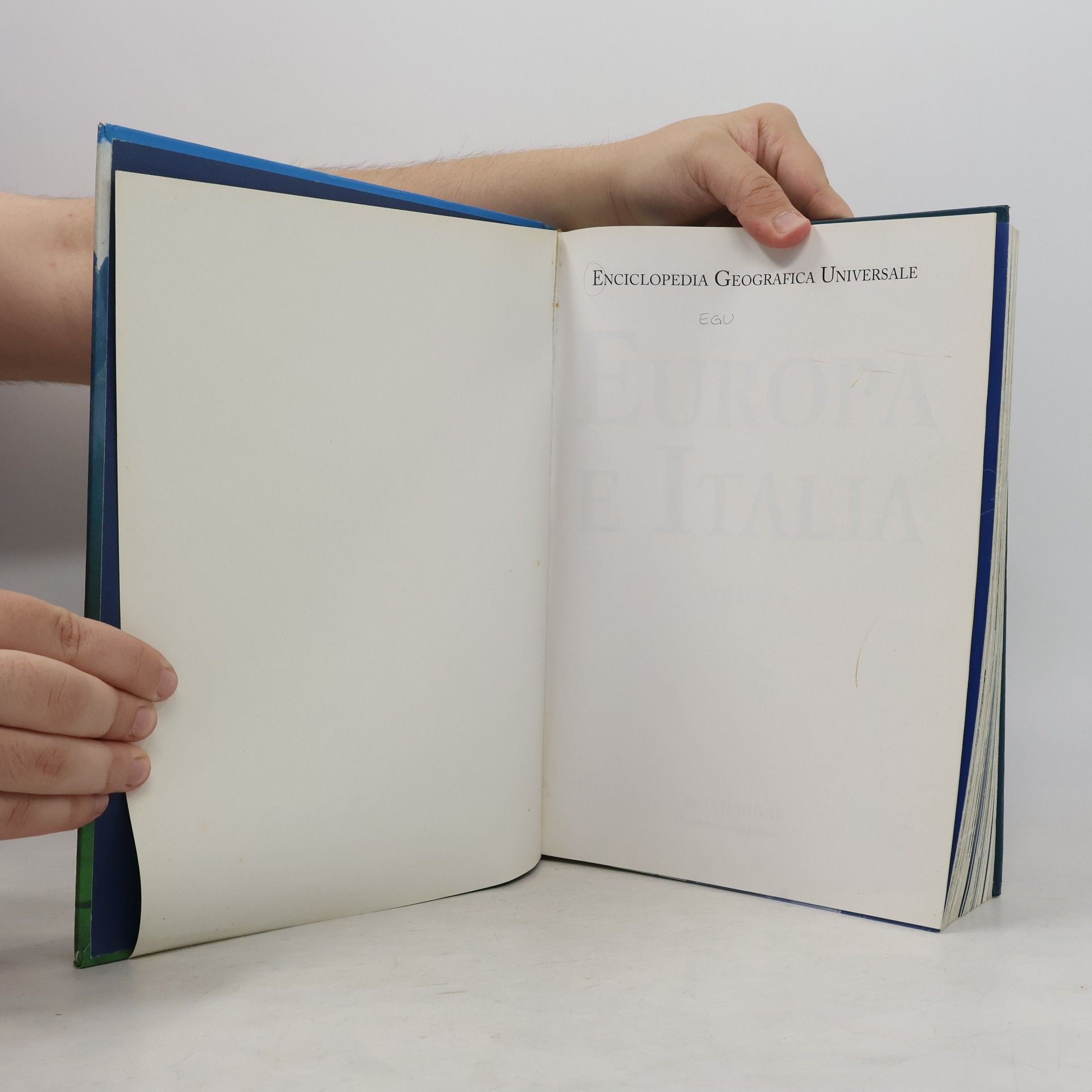 Autores varios Enciclopedia Geografica Universale 1. Europa e Italia