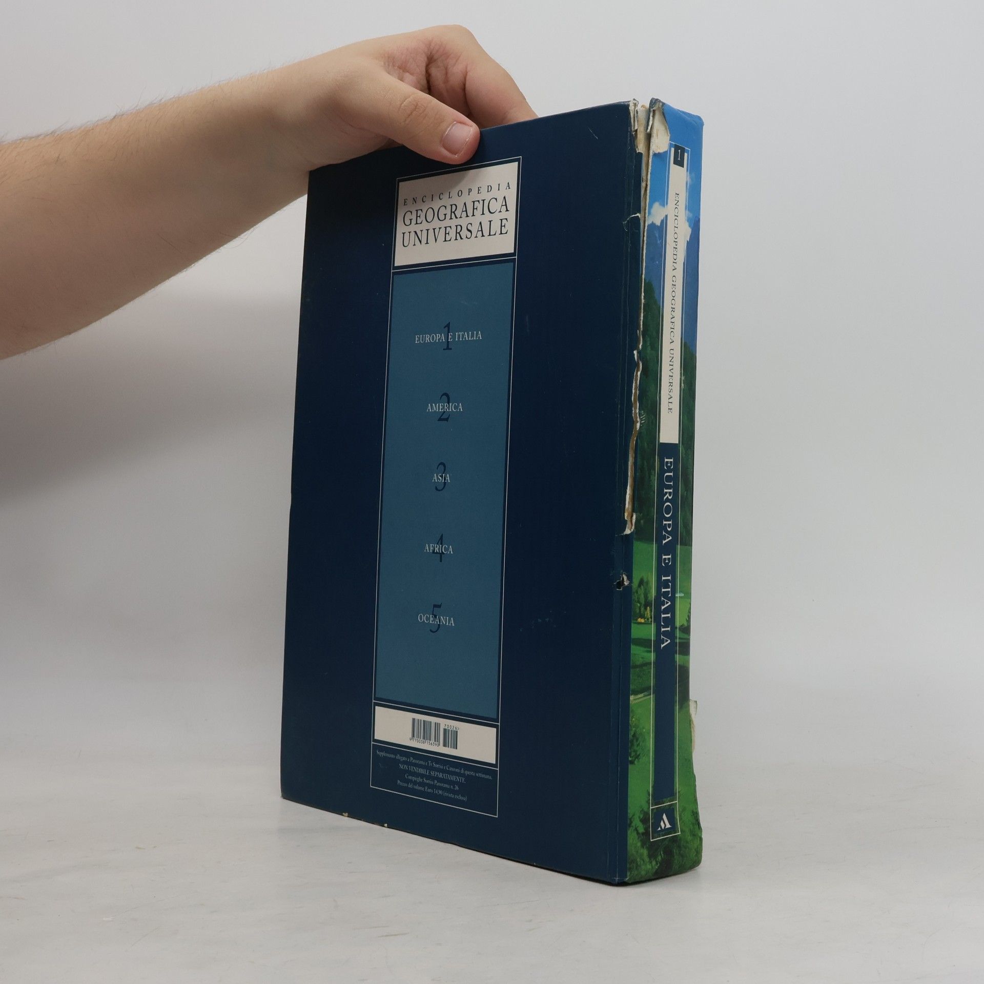 Autores varios Enciclopedia Geografica Universale 1. Europa e Italia