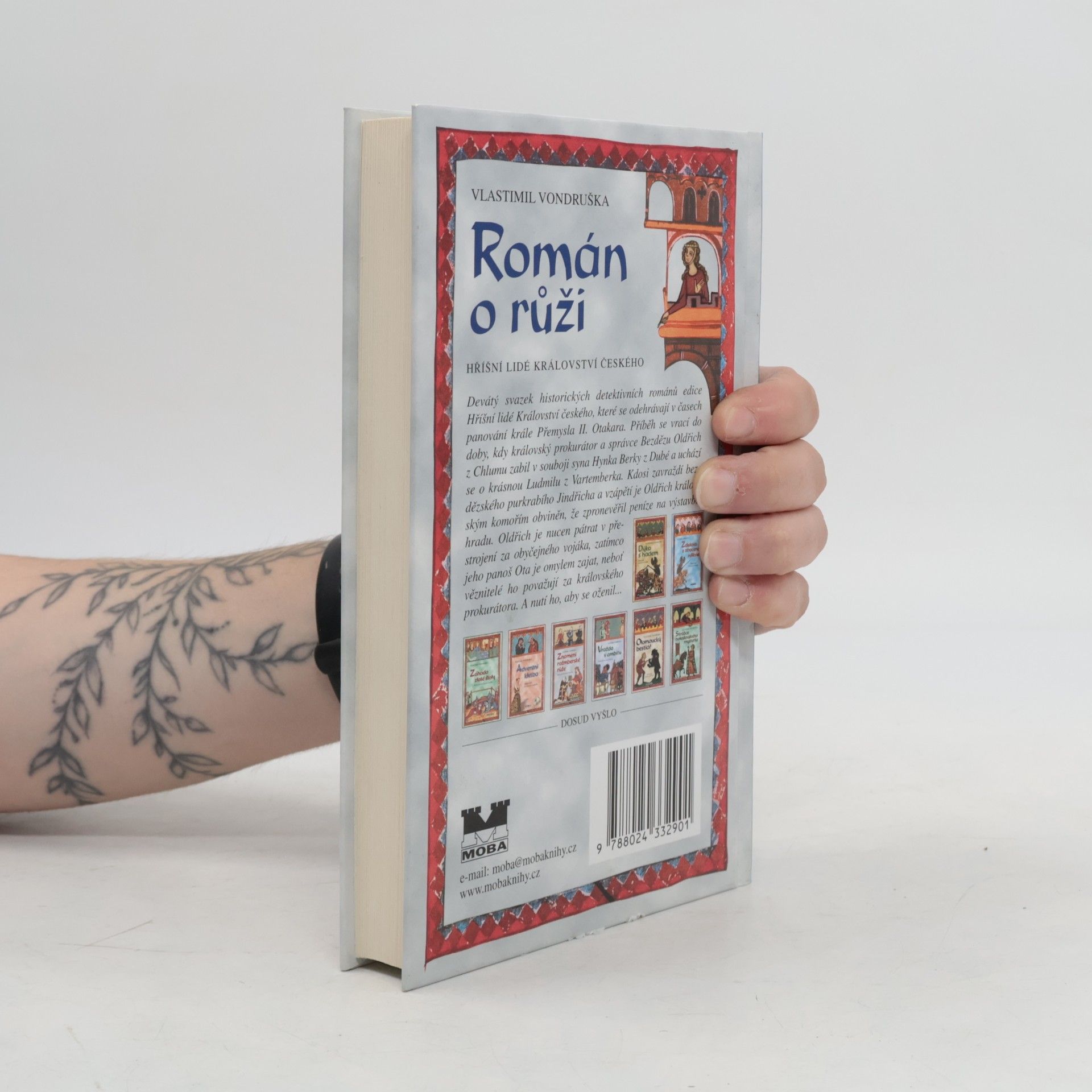 Vlastimil Vondruška Román o růži