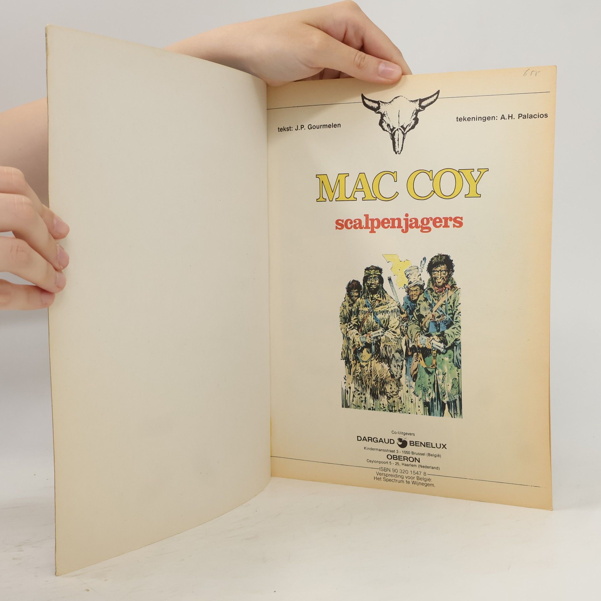 Jean Pierre Gourmelen Mac Coy - 7: Scalpenjagers