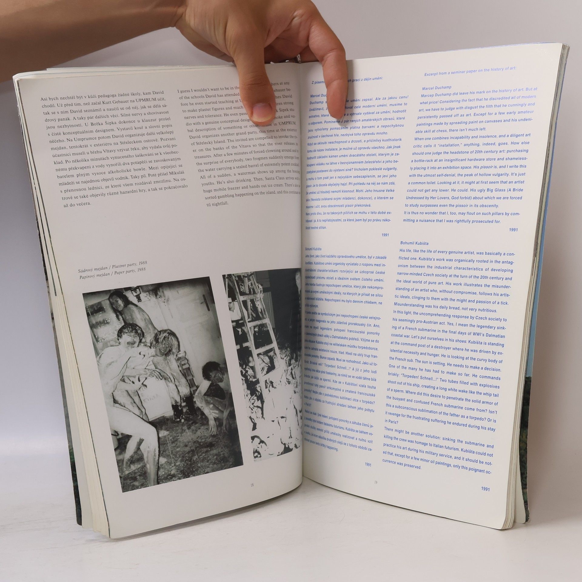 Tomáš Pospiszyl David Černý: Promrdané roky. Pravdivý příběh (Život a dílo umělce) = The Fucking Years. A True Story (The Life and Work of an Artist)