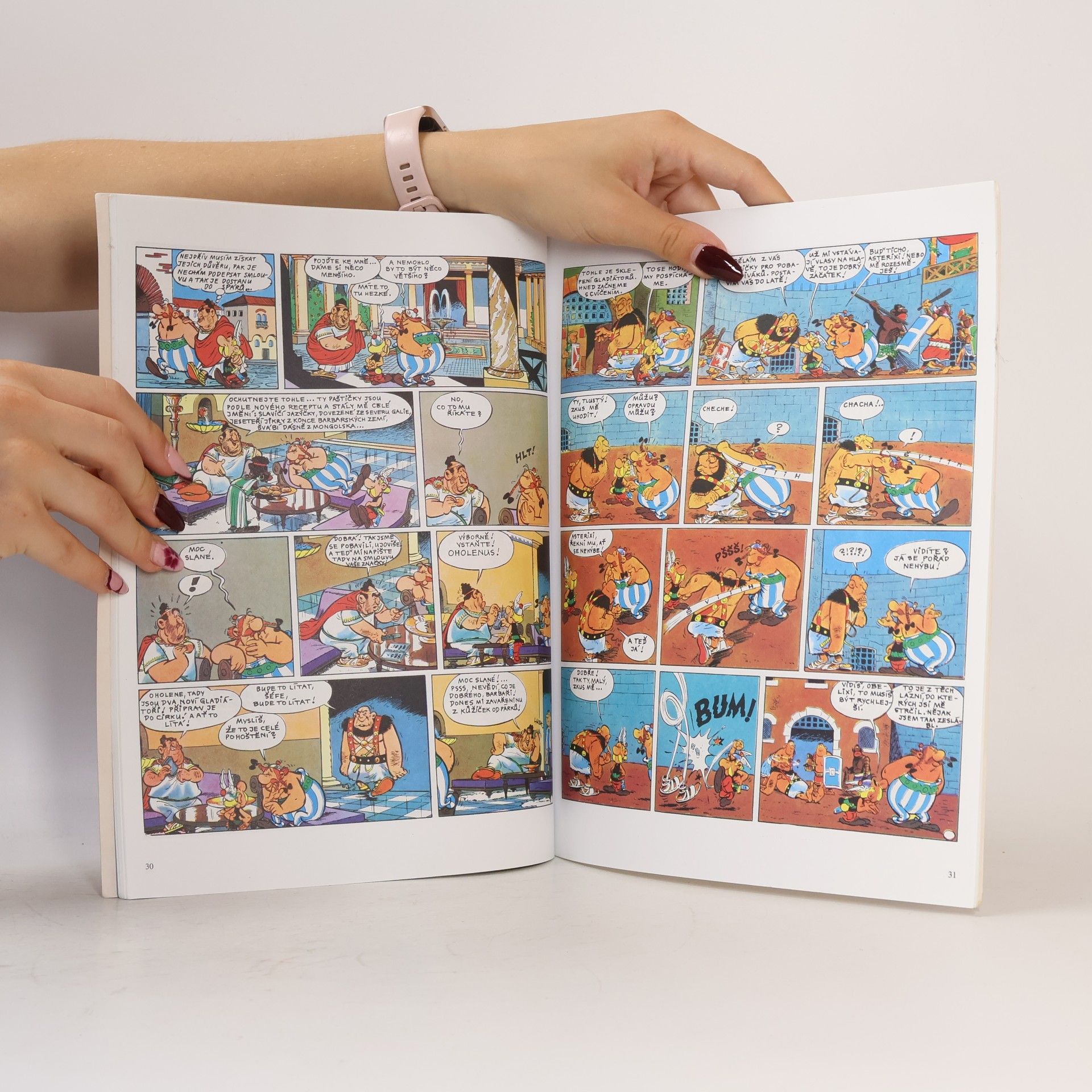 René Goscinny Asterix gladiátorem