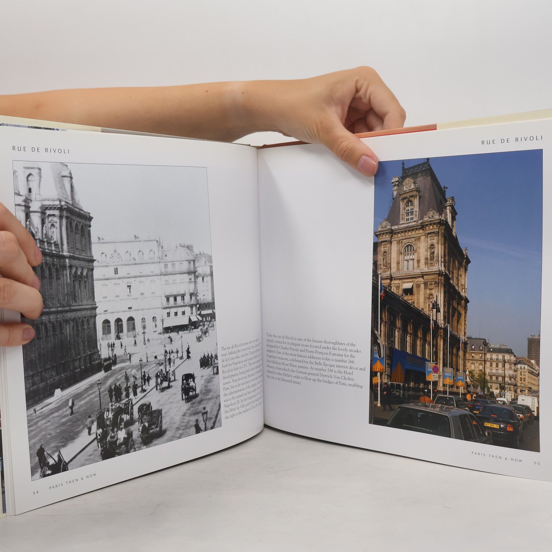 Oriel Caine Then and Now International Series: Paris Then and Now