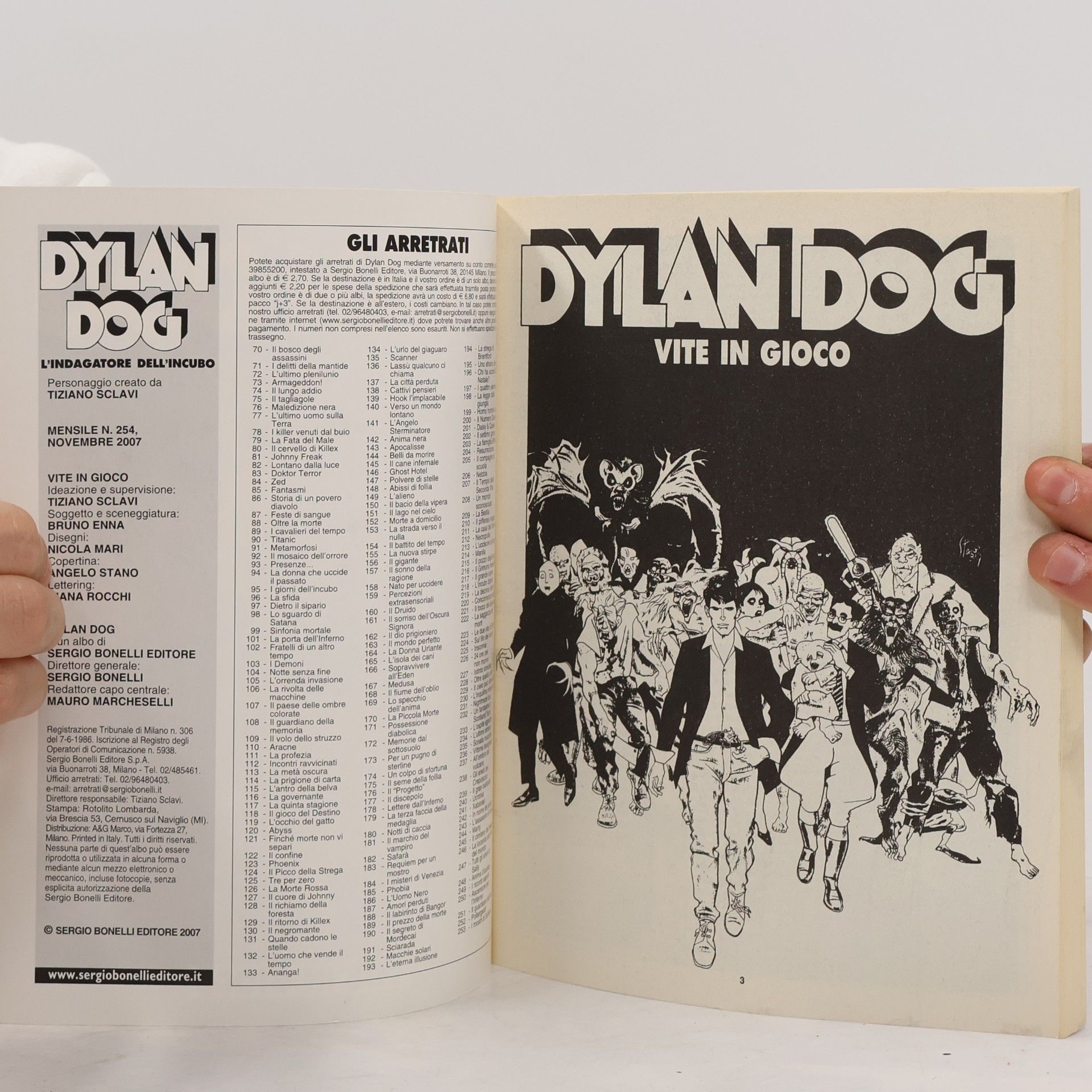 Autores varios Dylan Dog 254
