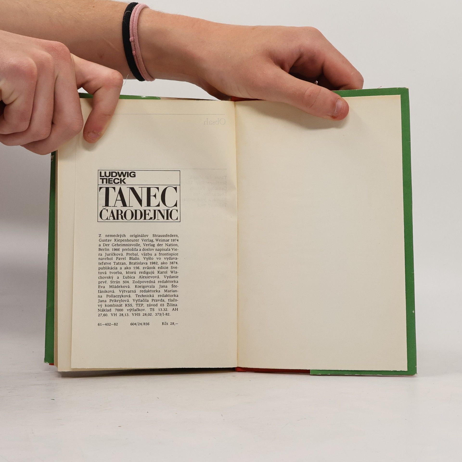 Ludwig Tieck Tanec čarodejníc