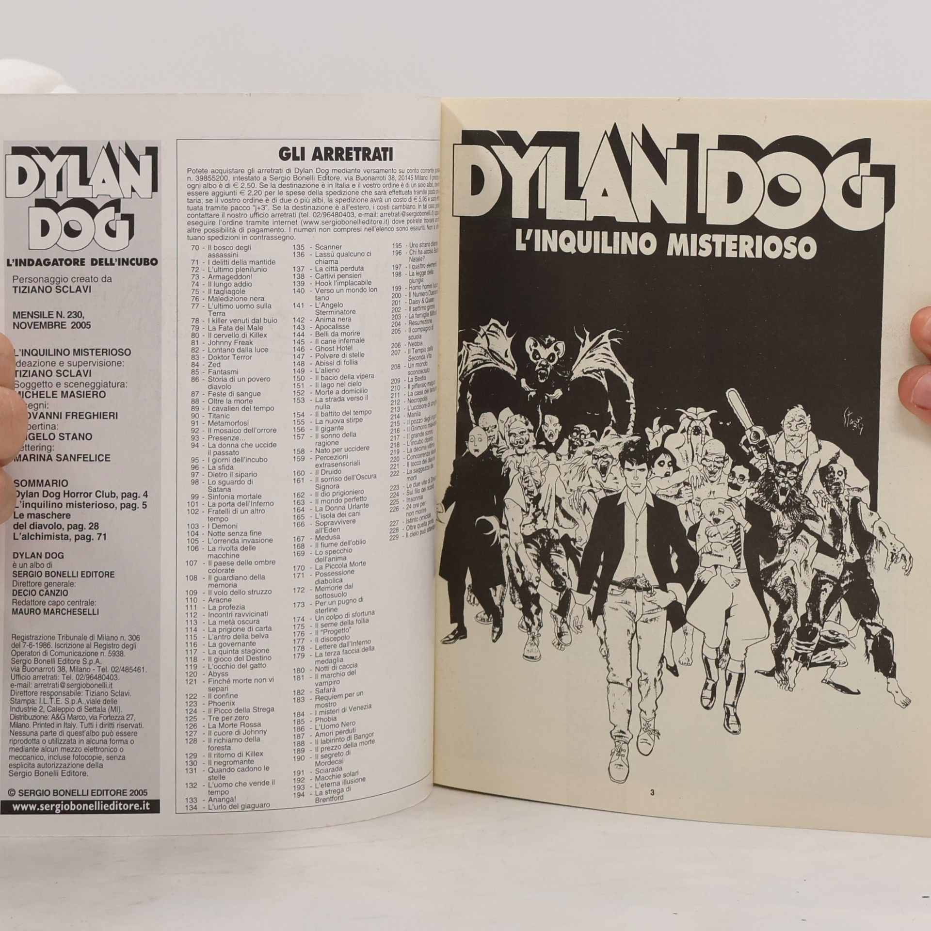 Autorenkollektiv Dylan Dog 230. L'inquilino misterioso