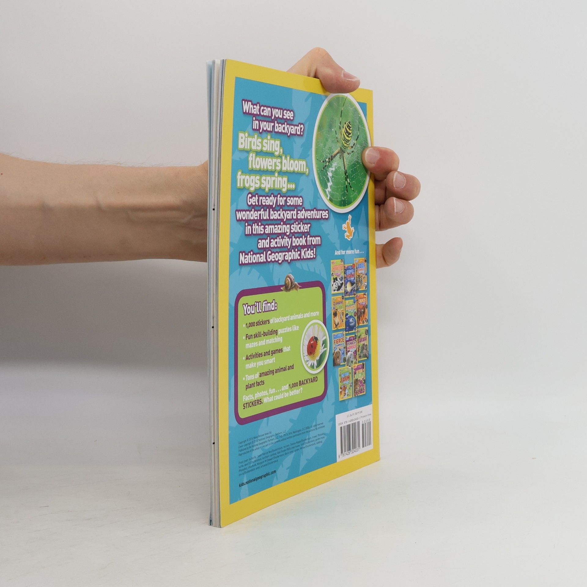 National Geographic Kids NG Sticker Activity Books: In My Backyard Sticker Activity Book