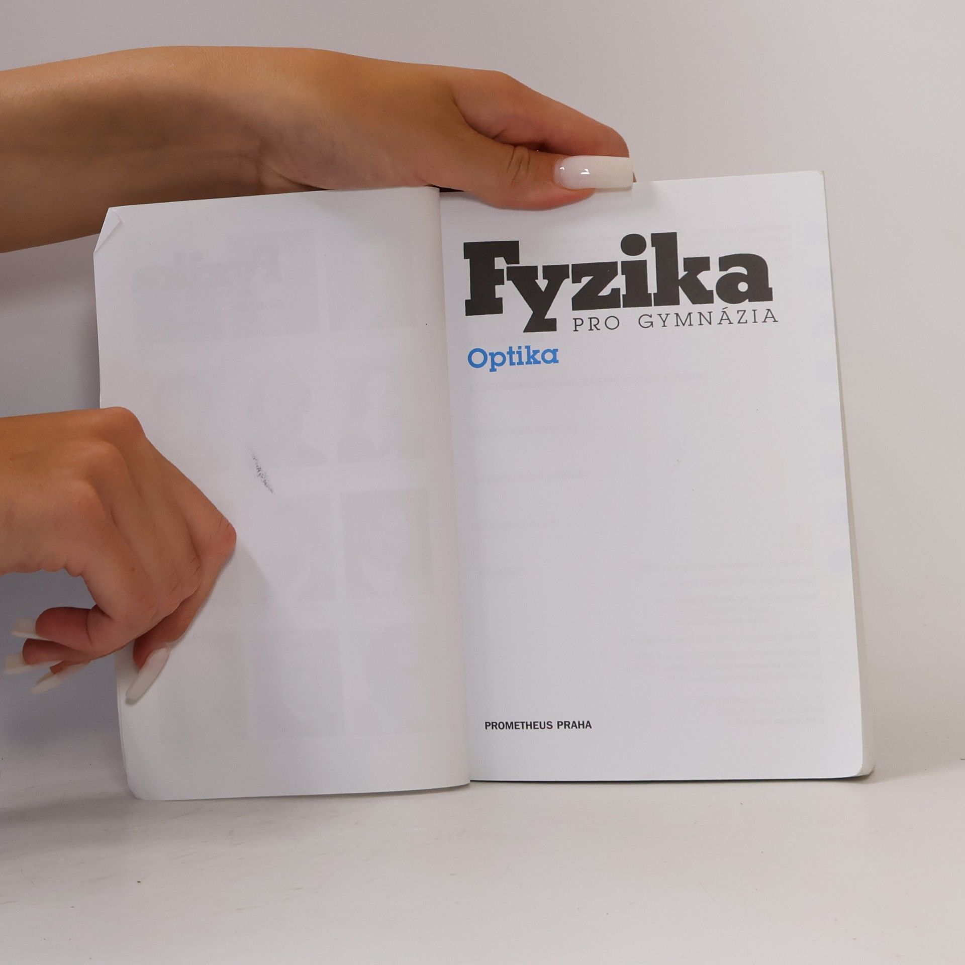 Oldřich Lepil Fyzika pro gymnázia. Optika