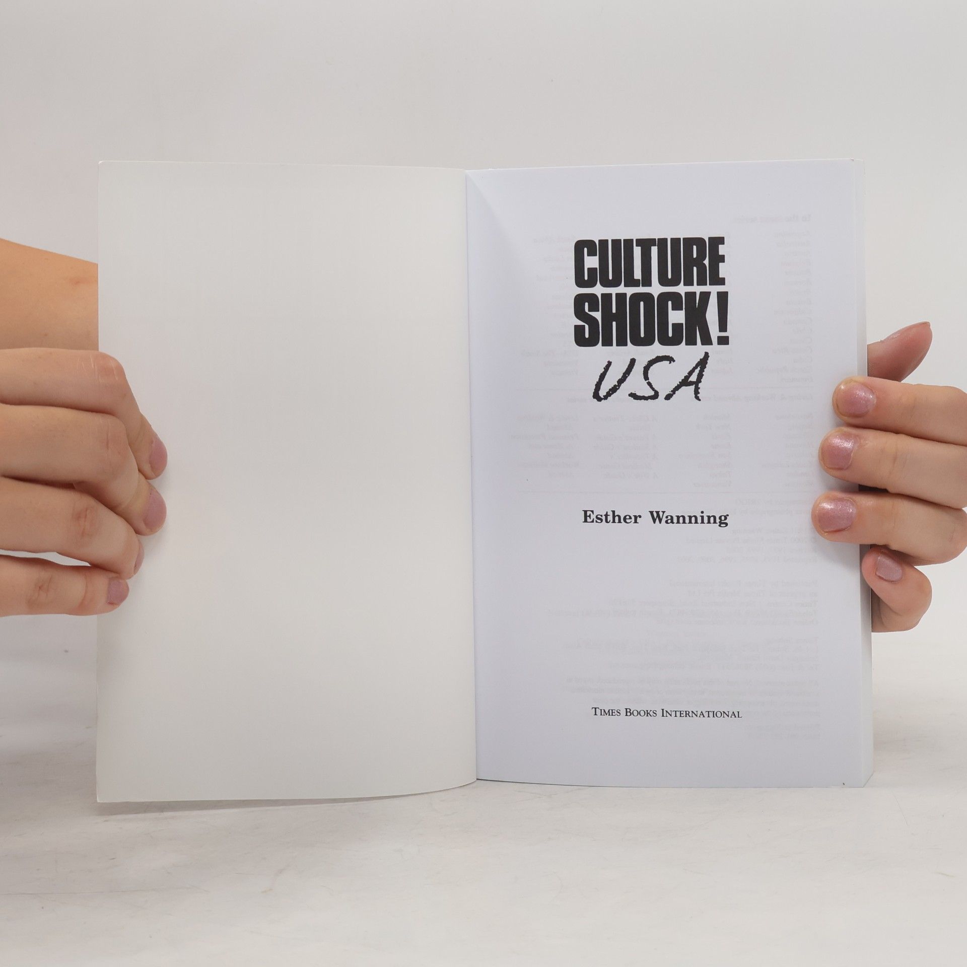 Esther Wanning Culture Shock USA! - New Expanded Edition