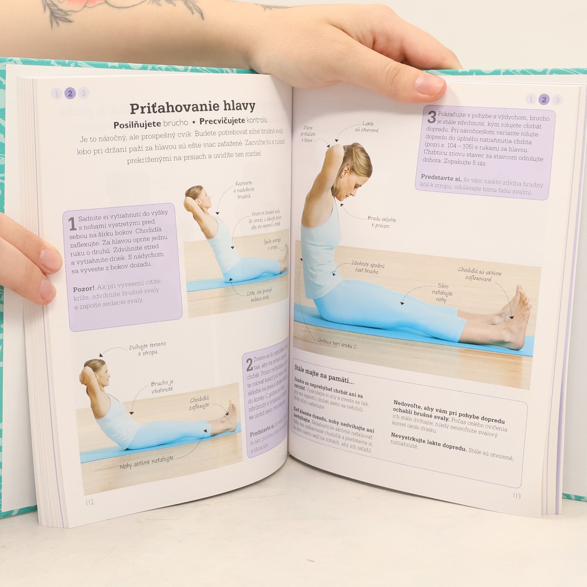 Oľga Kralovičová Pilates : Krok za krokom