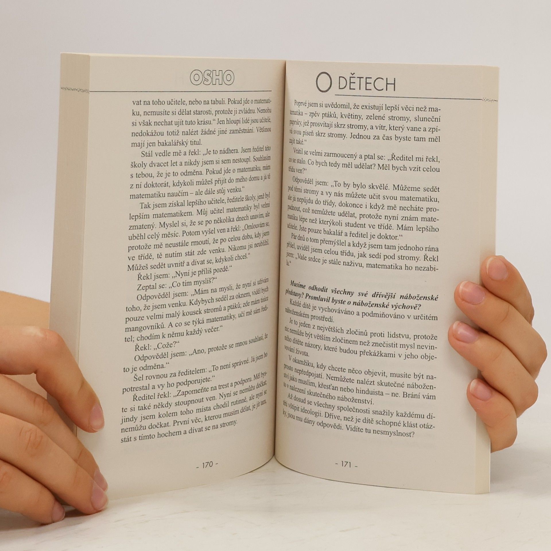 Osho Rajneesh O dětech. Svoboda být sám sebou