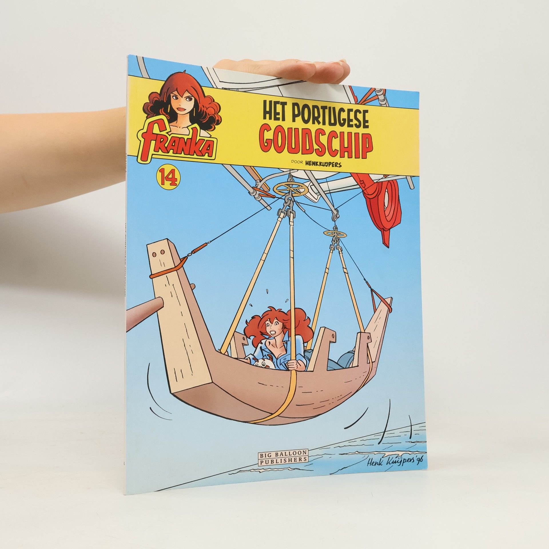 Henk Kuijpers Franka 14: Het Portugese goudschip