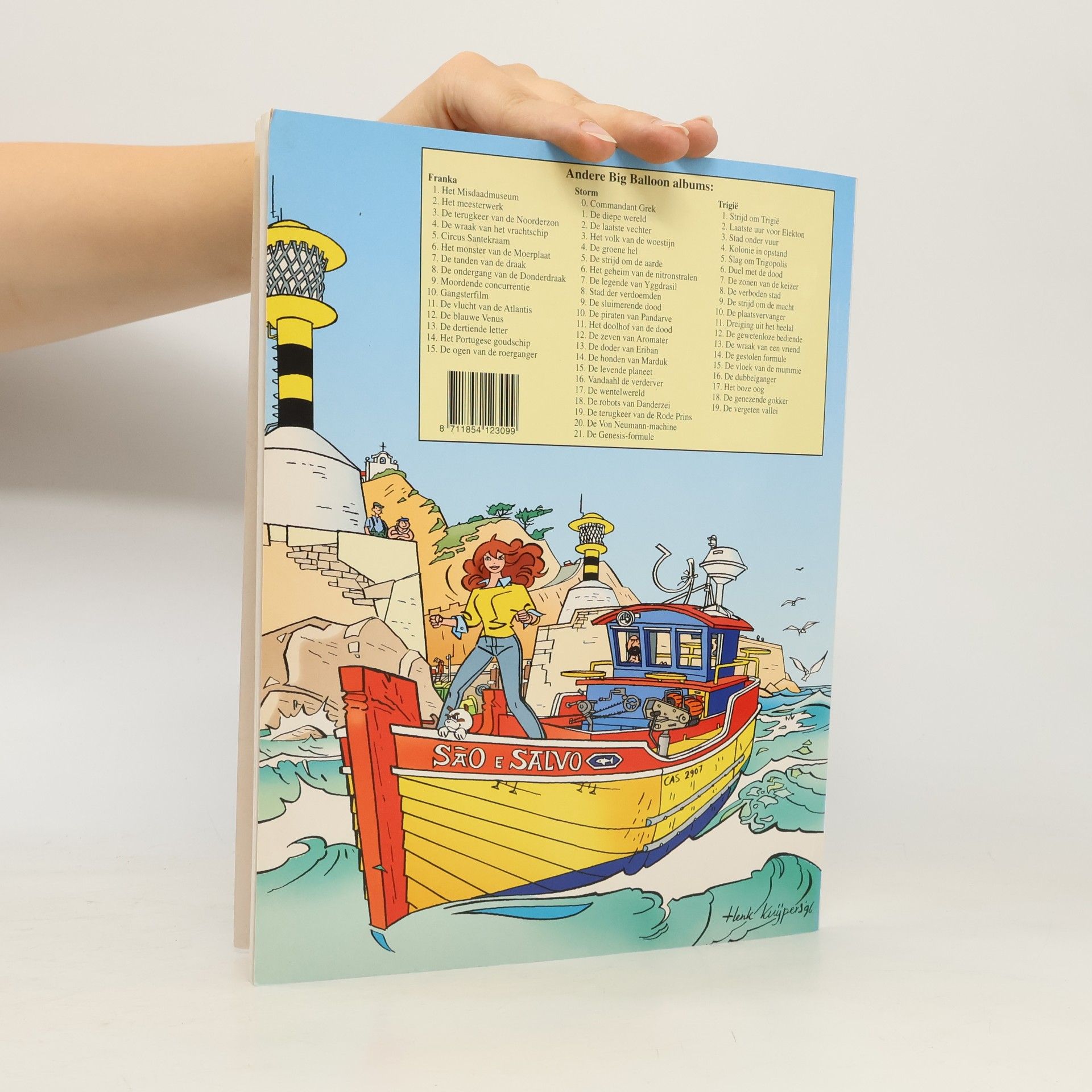 Henk Kuijpers Franka 14: Het Portugese goudschip