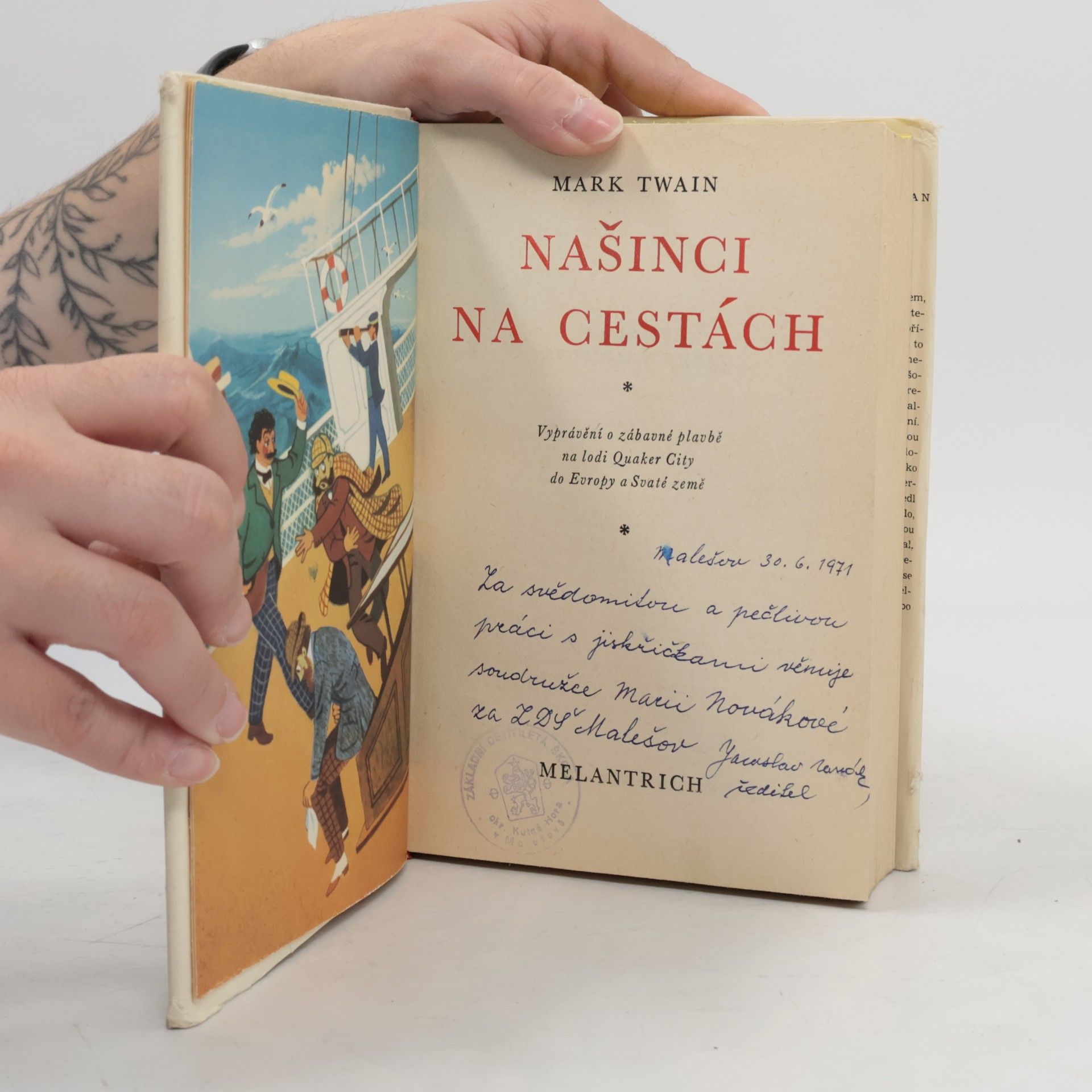 Mark Twain Našinci na cestách