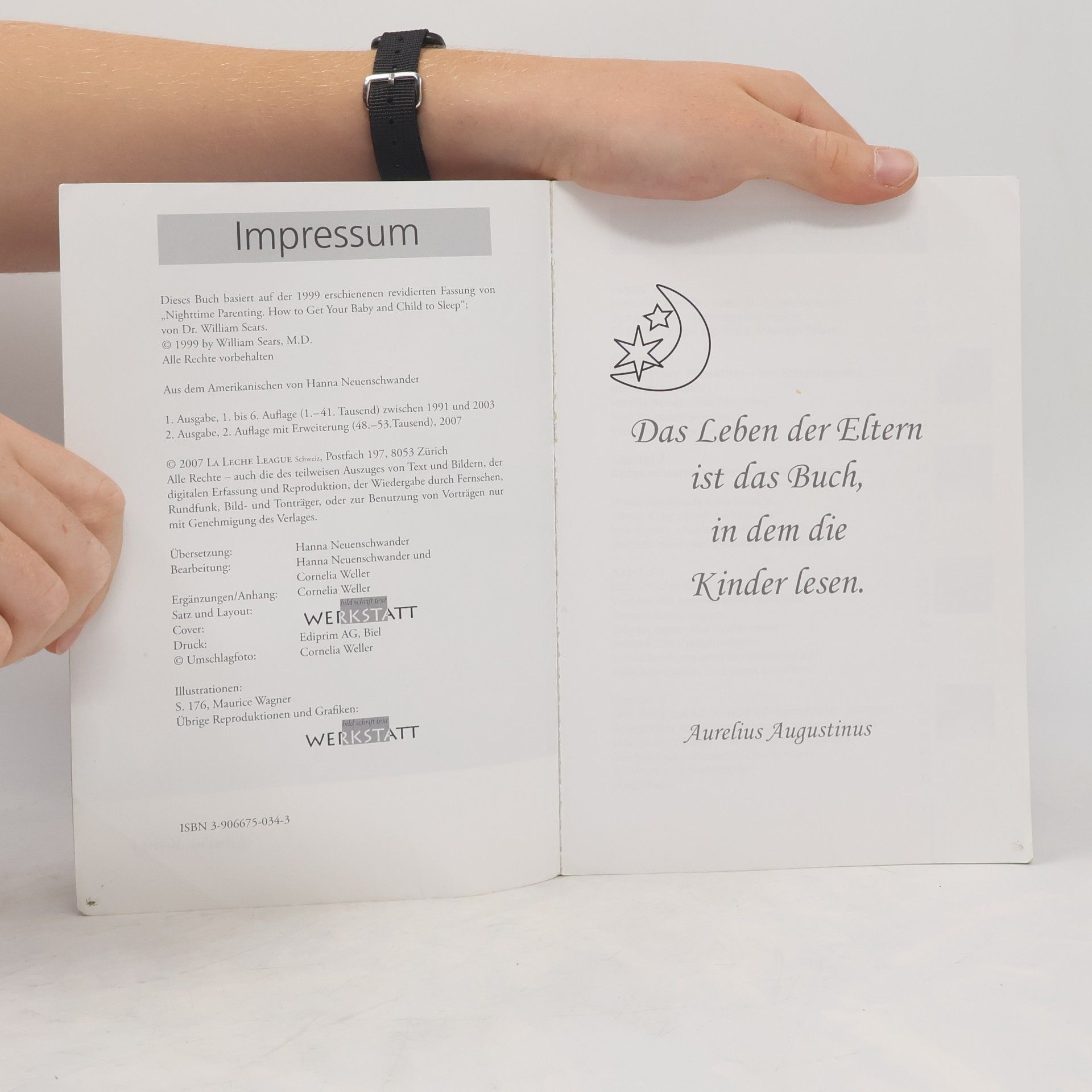 William Sears Schlafen und Wachen: Ein Elternbuch für Kindernächte