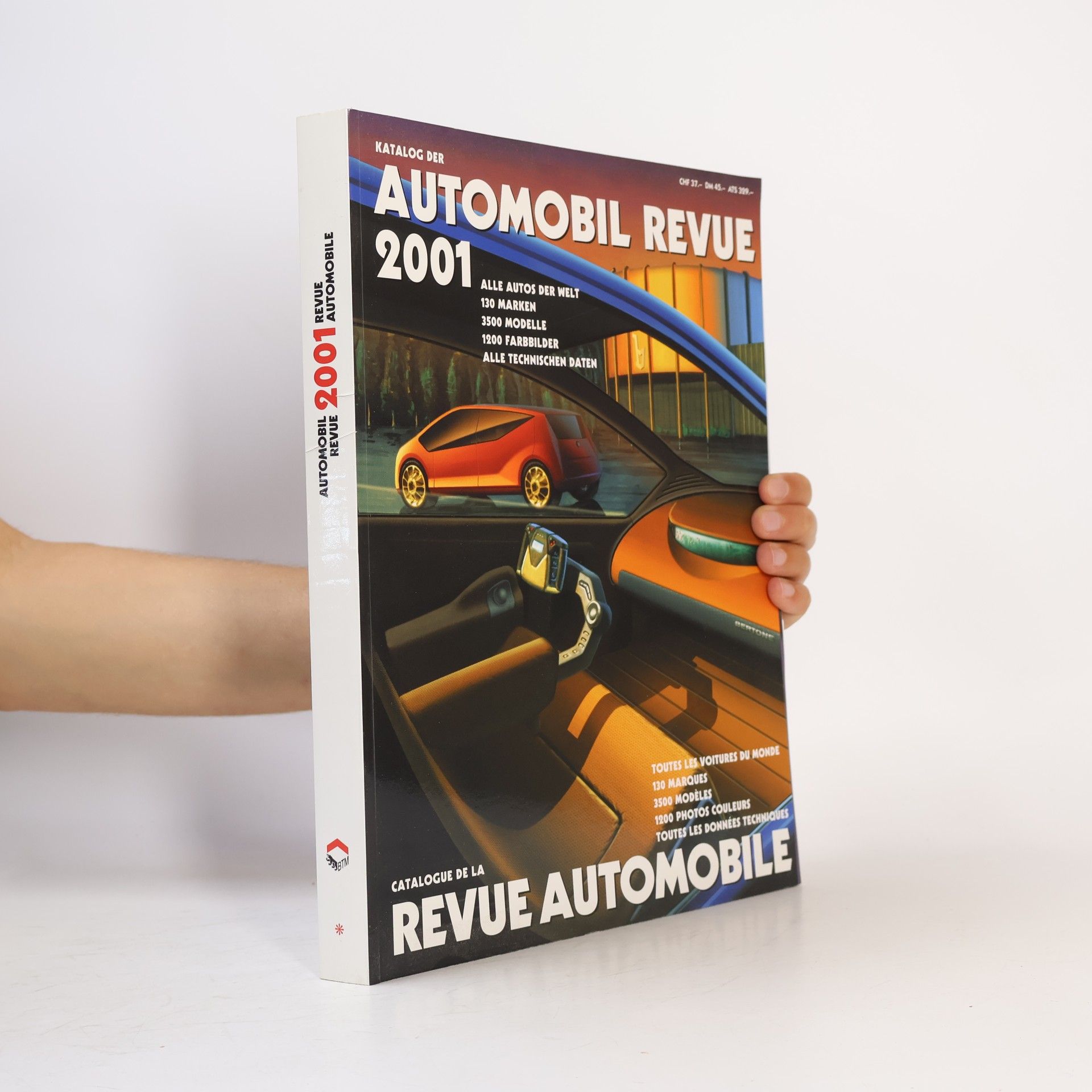 Kolektív autorov Katalog der Automobil Revue 2001 = Catalogue de la revue automobile 2001