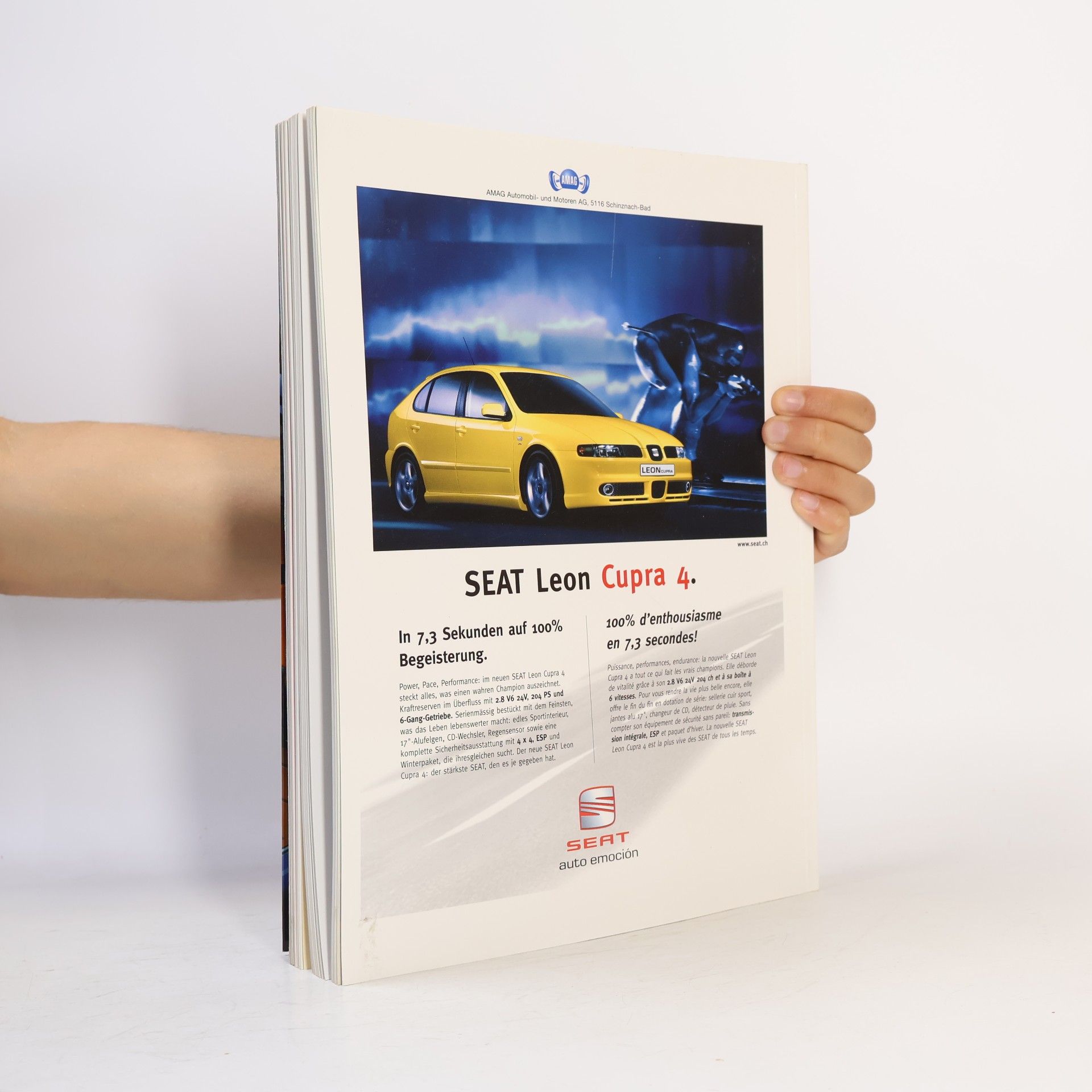 Kolektív autorov Katalog der Automobil Revue 2001 = Catalogue de la revue automobile 2001