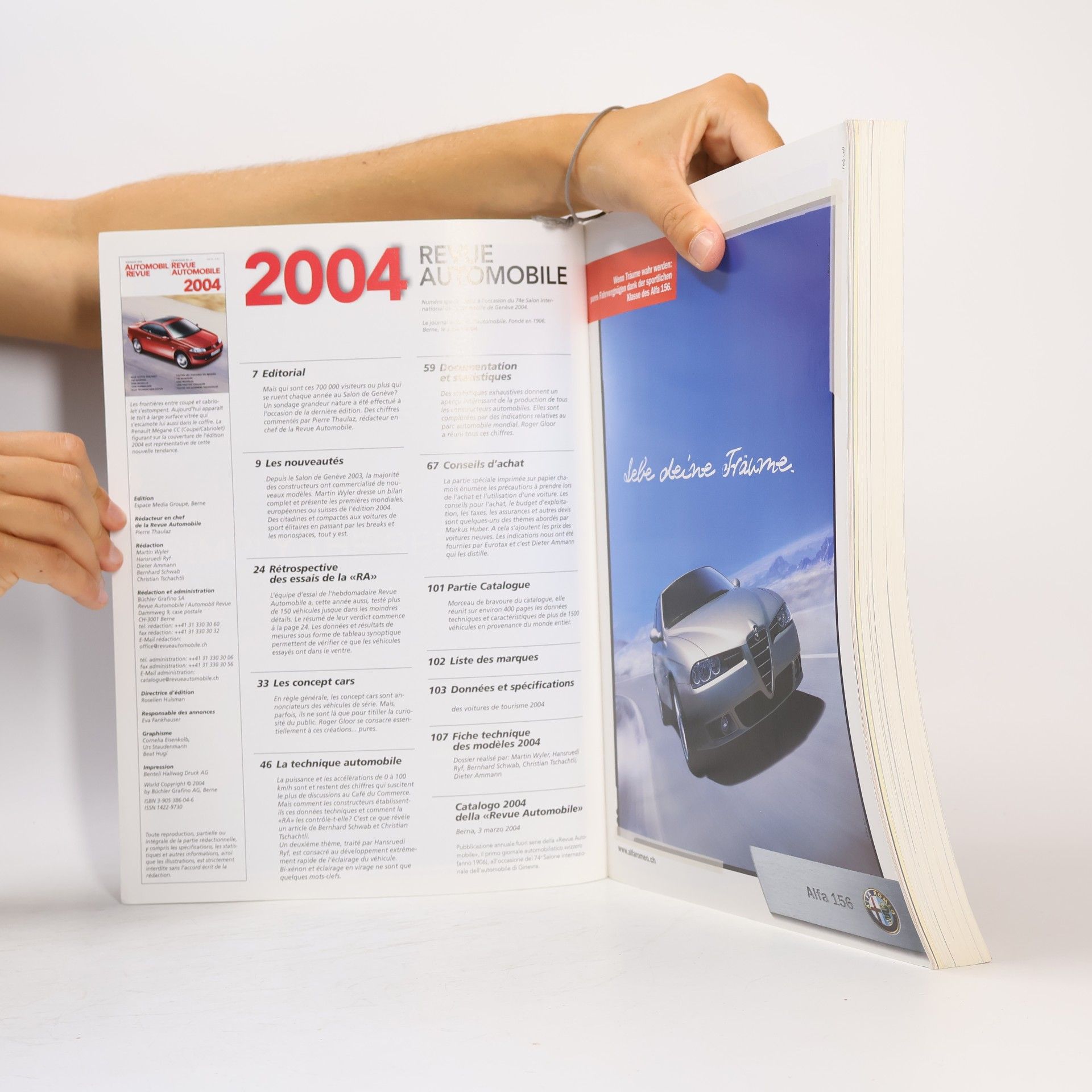 Katalog der Automobil Revue / Catalogue de la Revue Automobile