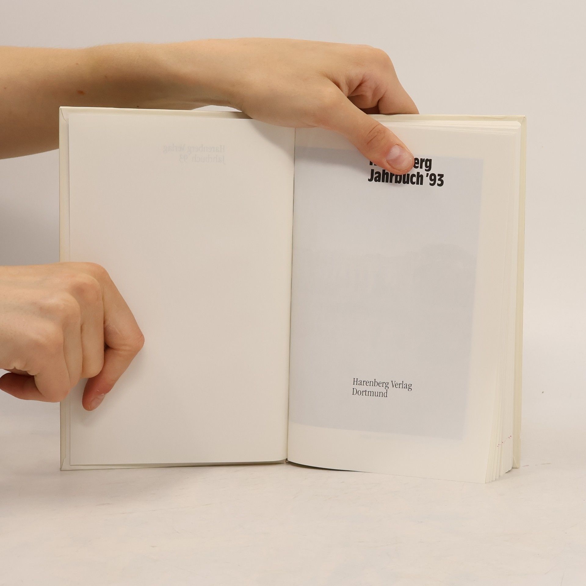 Autorenkollektiv Harenberg Verlag Jahrbuch '93
