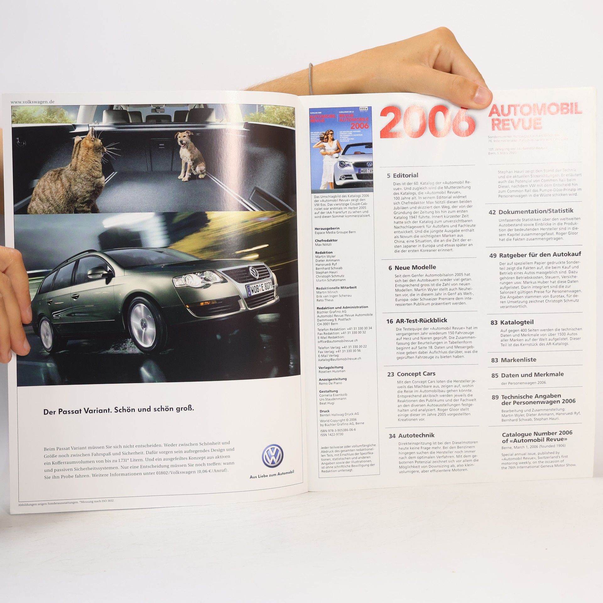 Katalog der Automobil Revue 2006