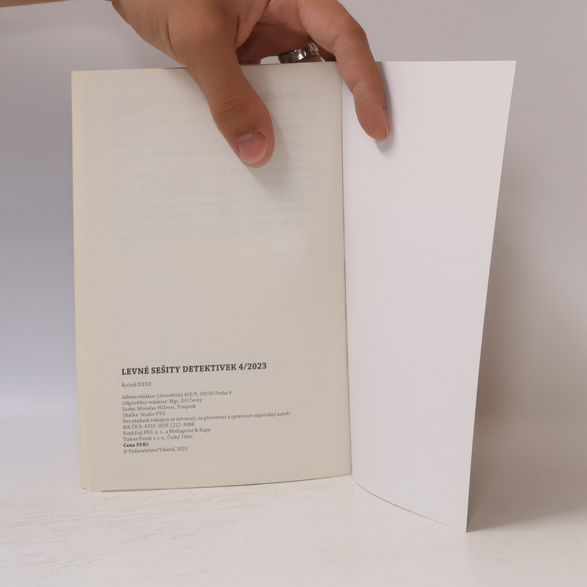 Autorenkollektiv Levné sešity detektivek 4/2023