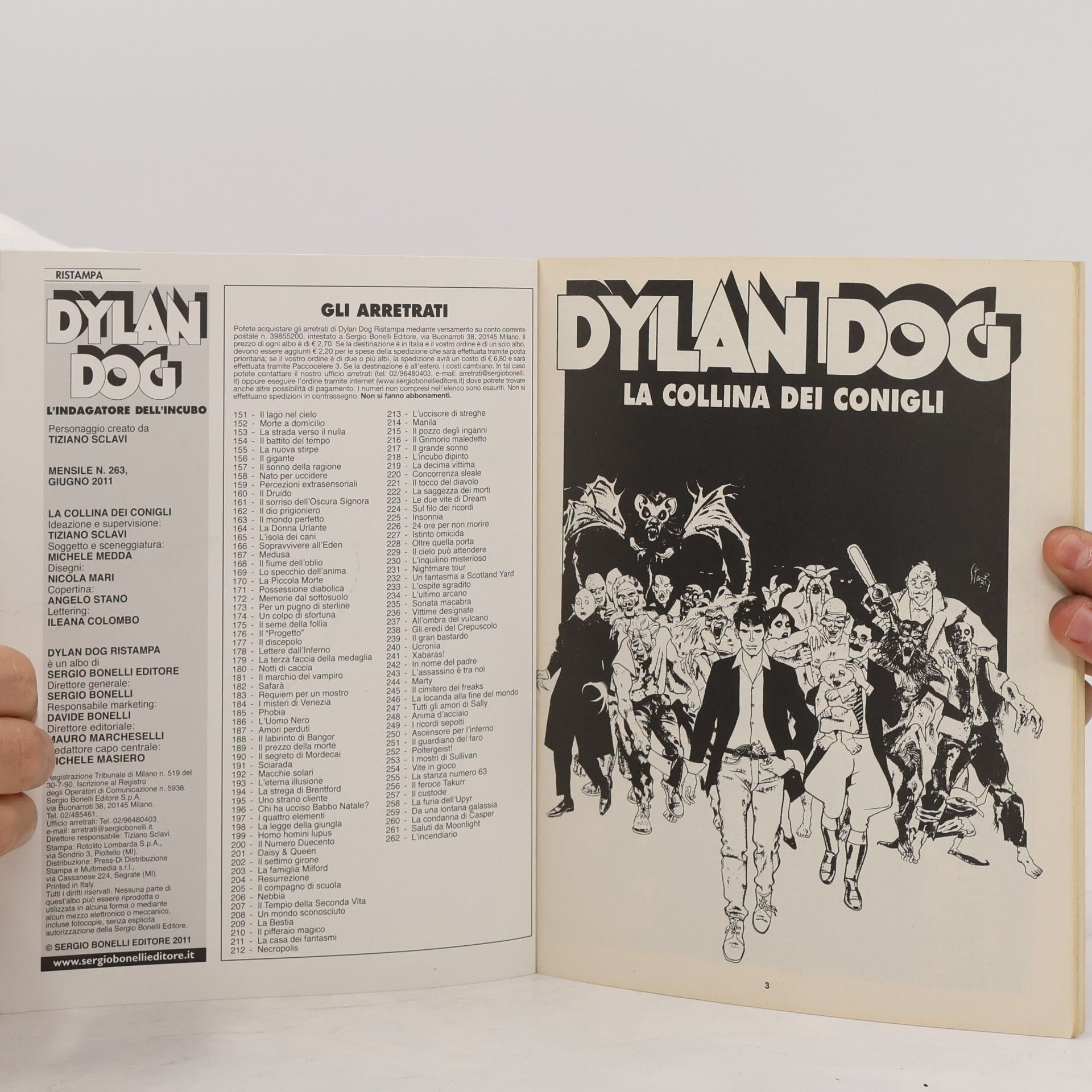 Autores varios Dylan Dog 263. La collina dei conigli