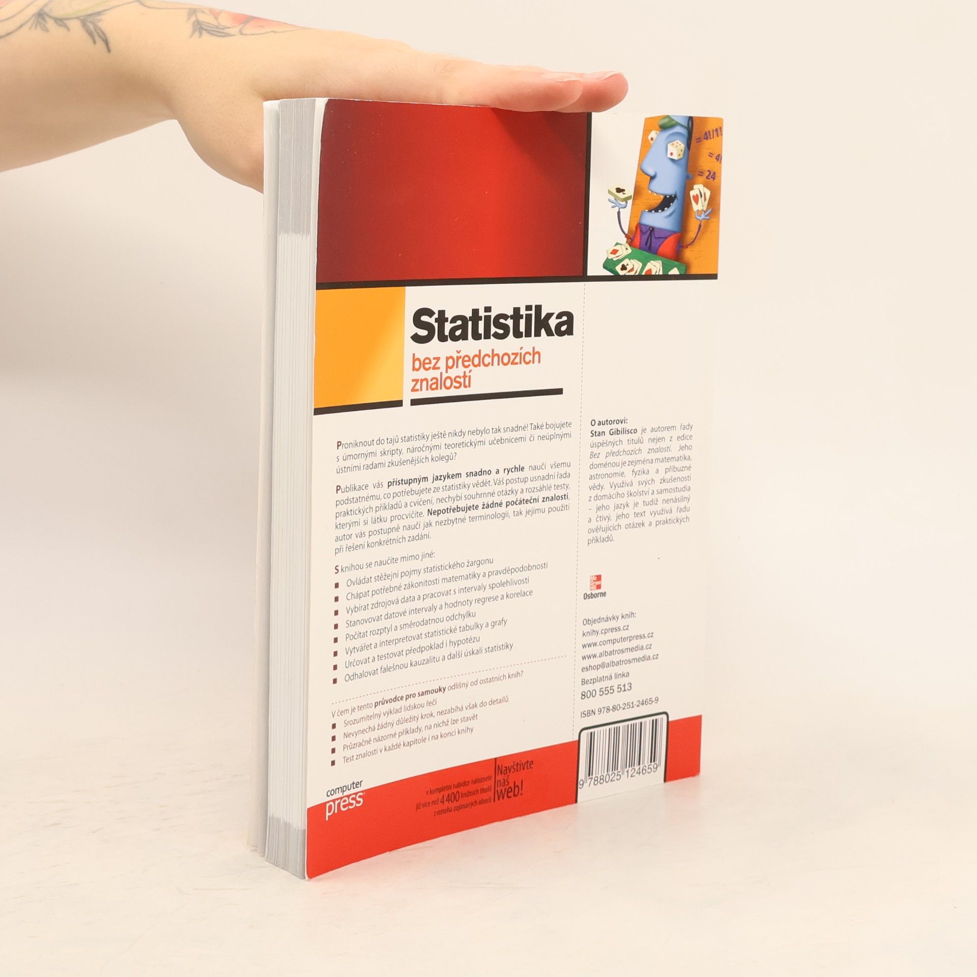 Stan Gibilisco Statistika bez předchozích znalostí