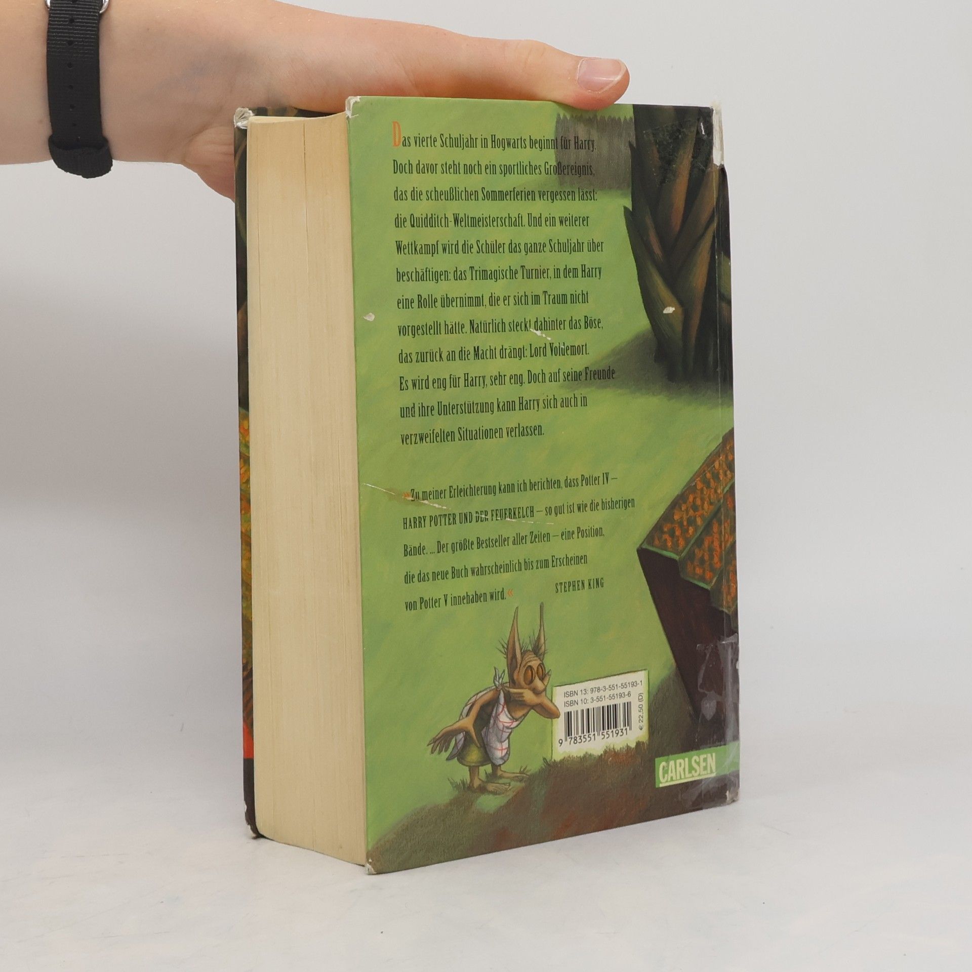 Joanne K. Rowling Harry Potter und der Feuerkelch