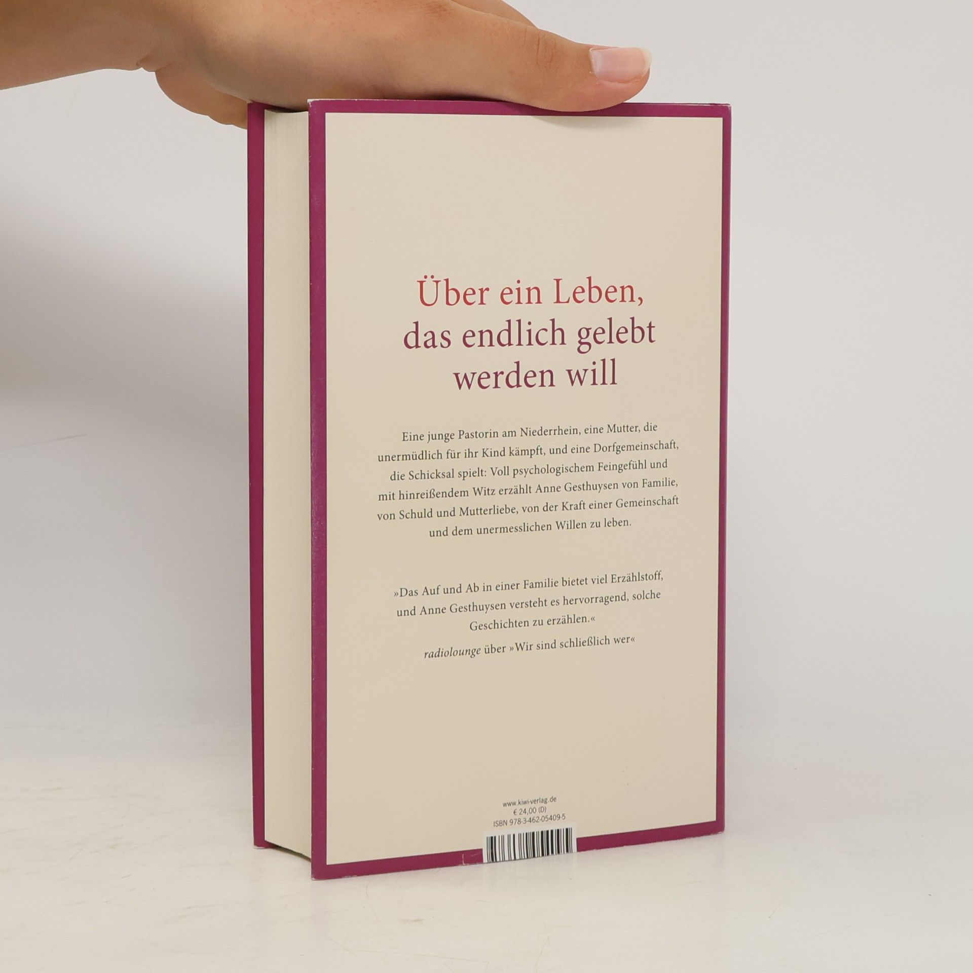Anne Gesthuysen Vielleicht hat das Leben Besseres vor