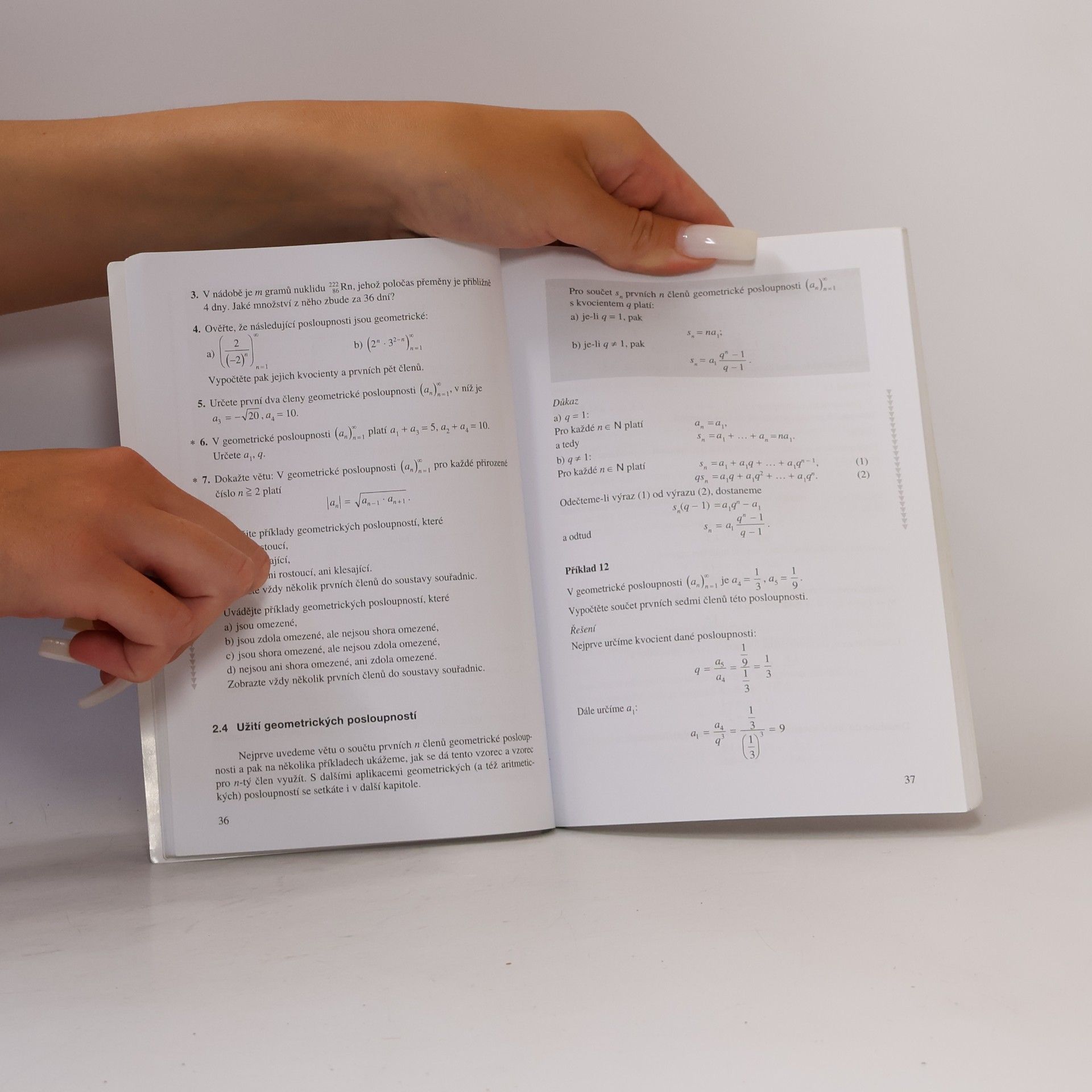 Oldřich Odvárko Matematika pro střední odborné školy a studijní obory středních odborných učilišť. Posloupnosti a finanční matematika