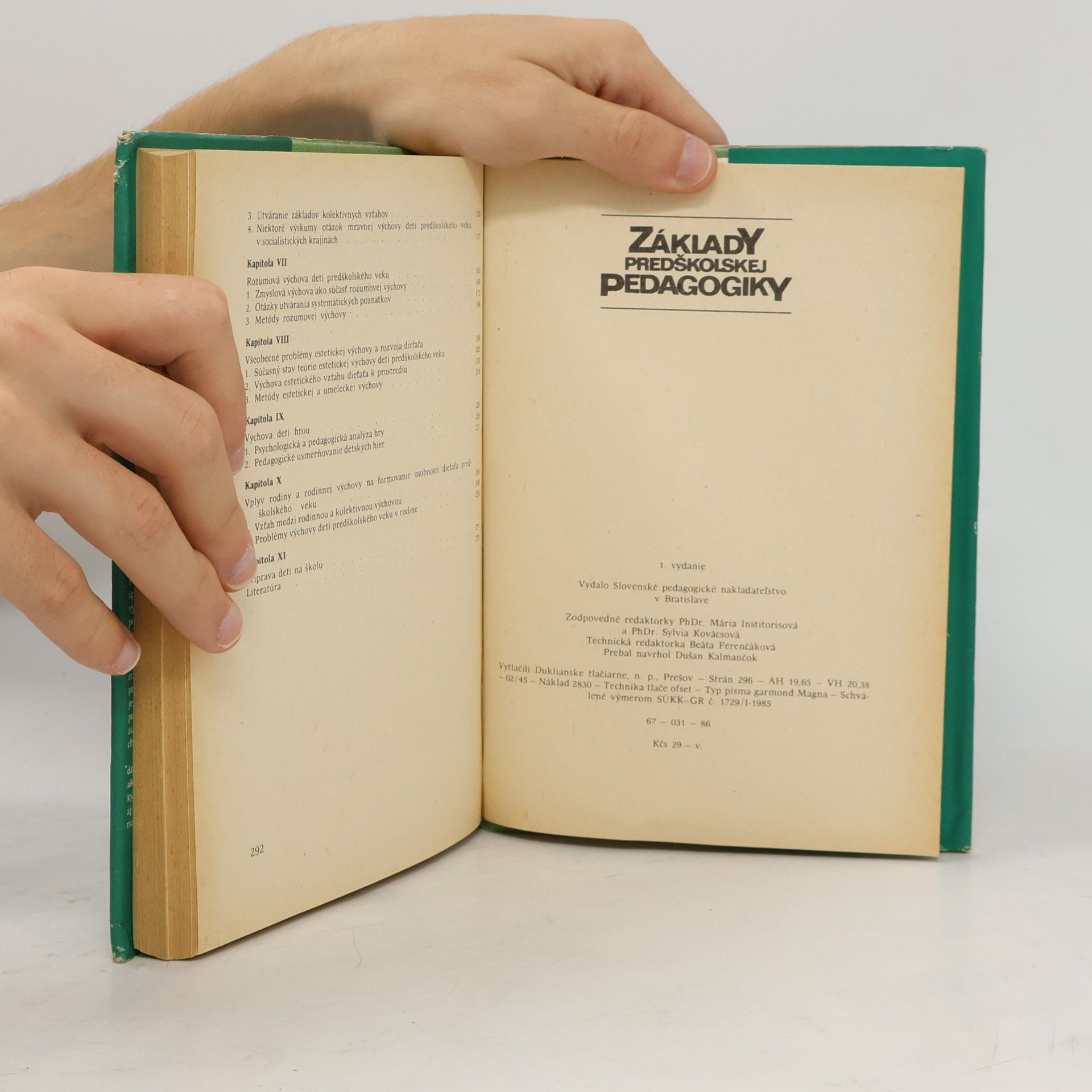 Autorenkollektiv Základy predškolskej pedagogiky