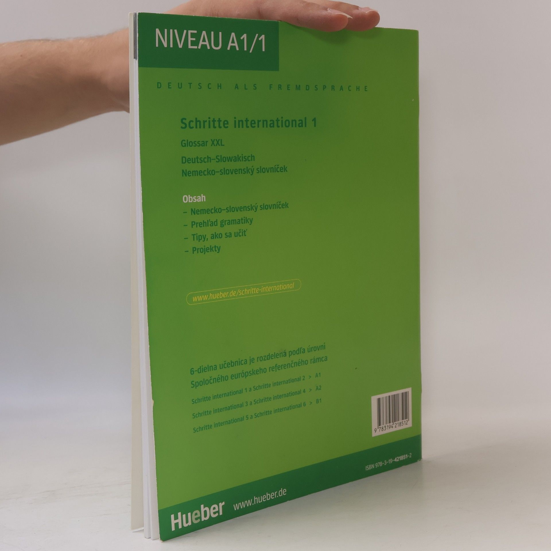 AA.VV. Schritte international 1. Glossar XXL