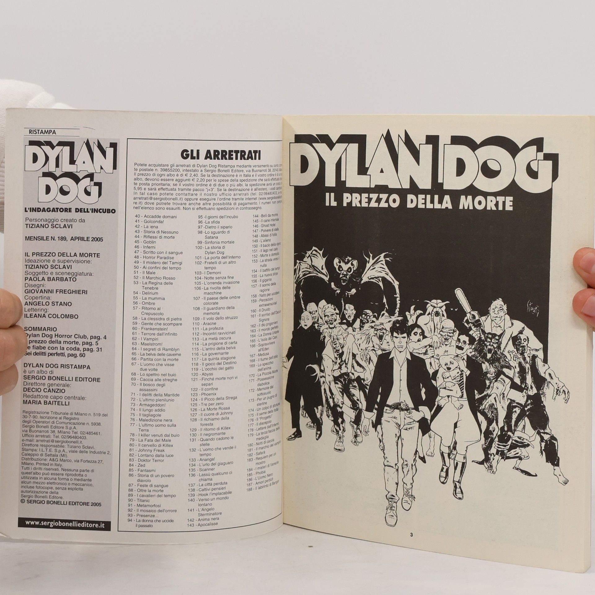 Various authors Dylan Dog 189