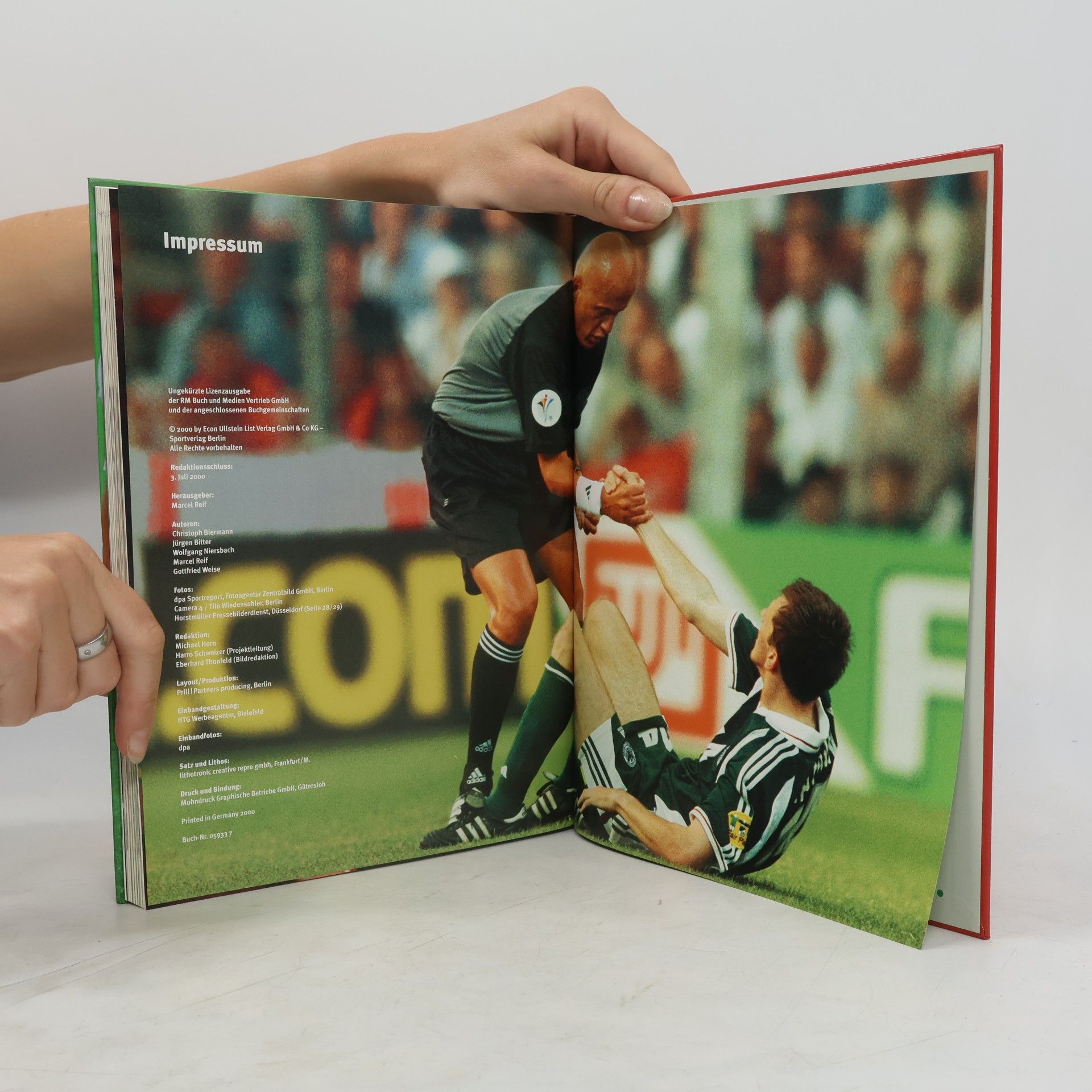 Marcel Reif Euro 2000. Das Fußball-EM-Buch