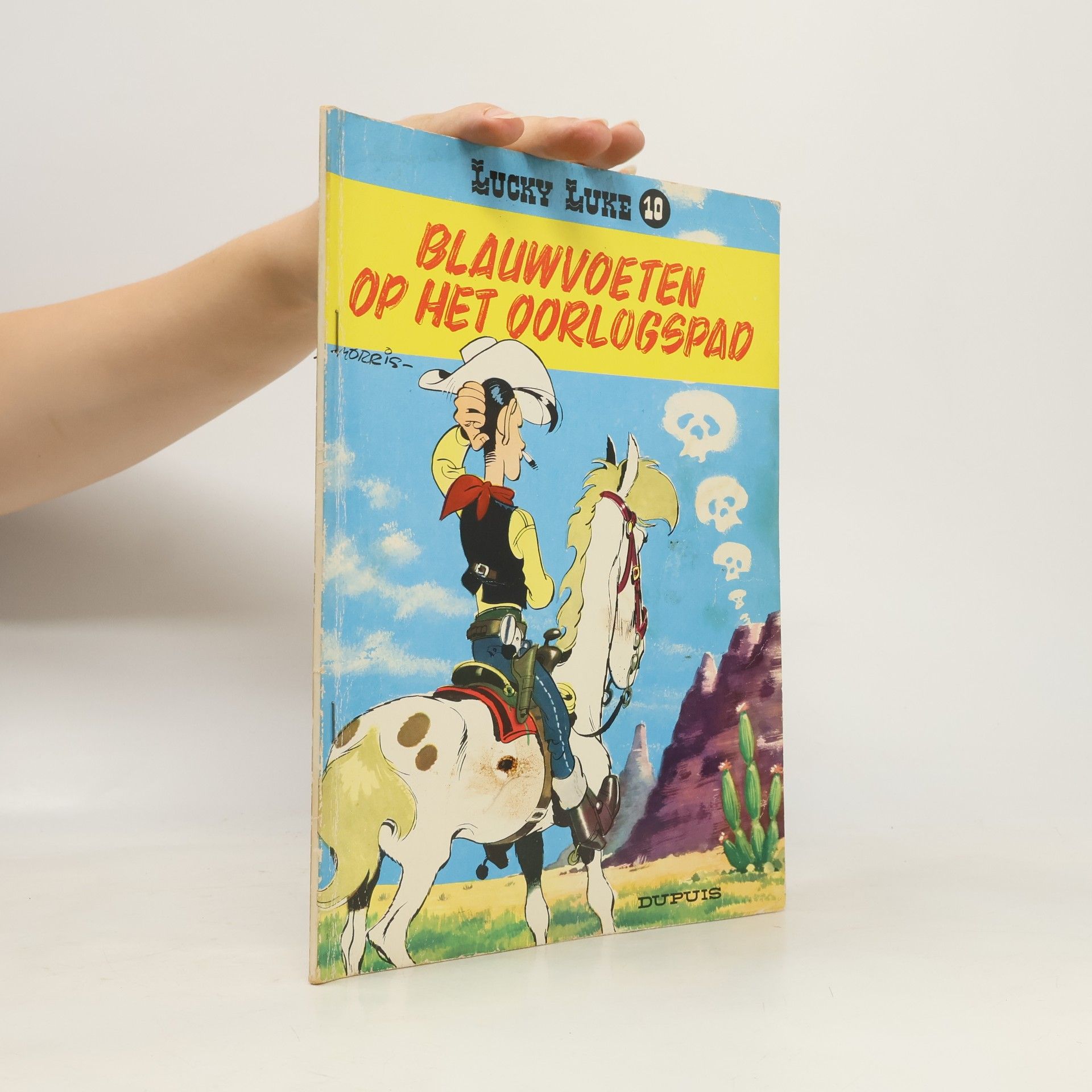 Maurice De Bévère - Morris Lucky Luke - 10: Blauwvoeten op het oorlogspad