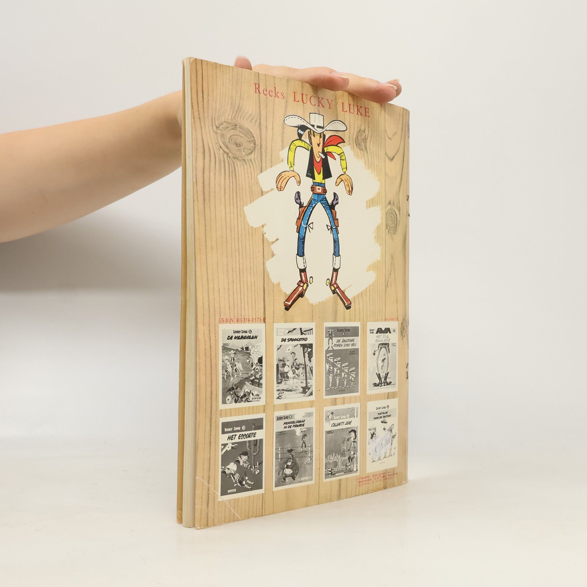 Morris Lucky Luke - 10: Blauwvoeten op het oorlogspad